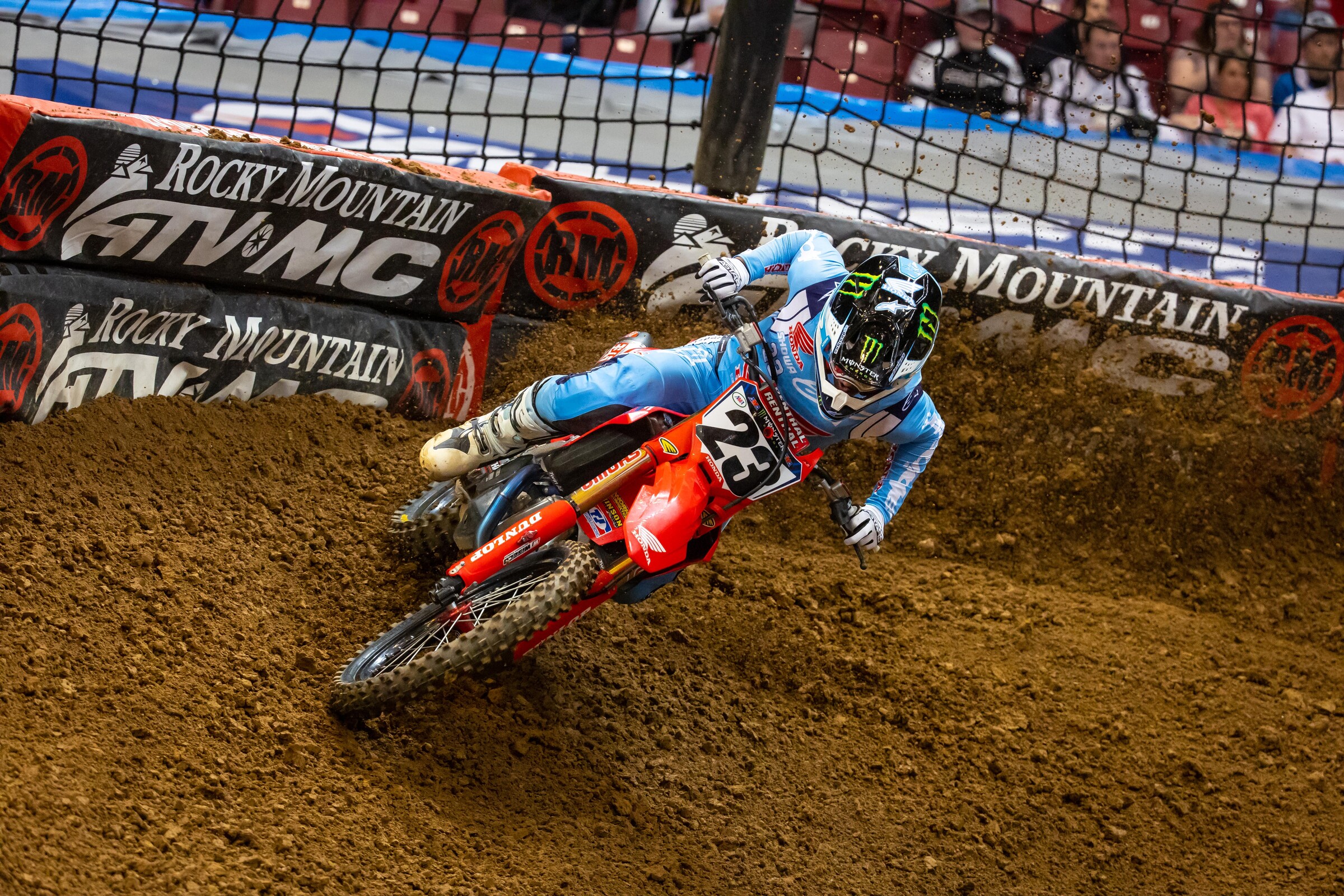 Chase Sexton was back in action in St. Louis.