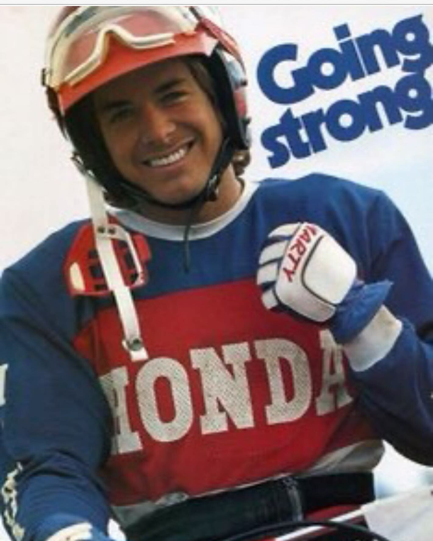 Marty Smith in the Team Honda press kit.