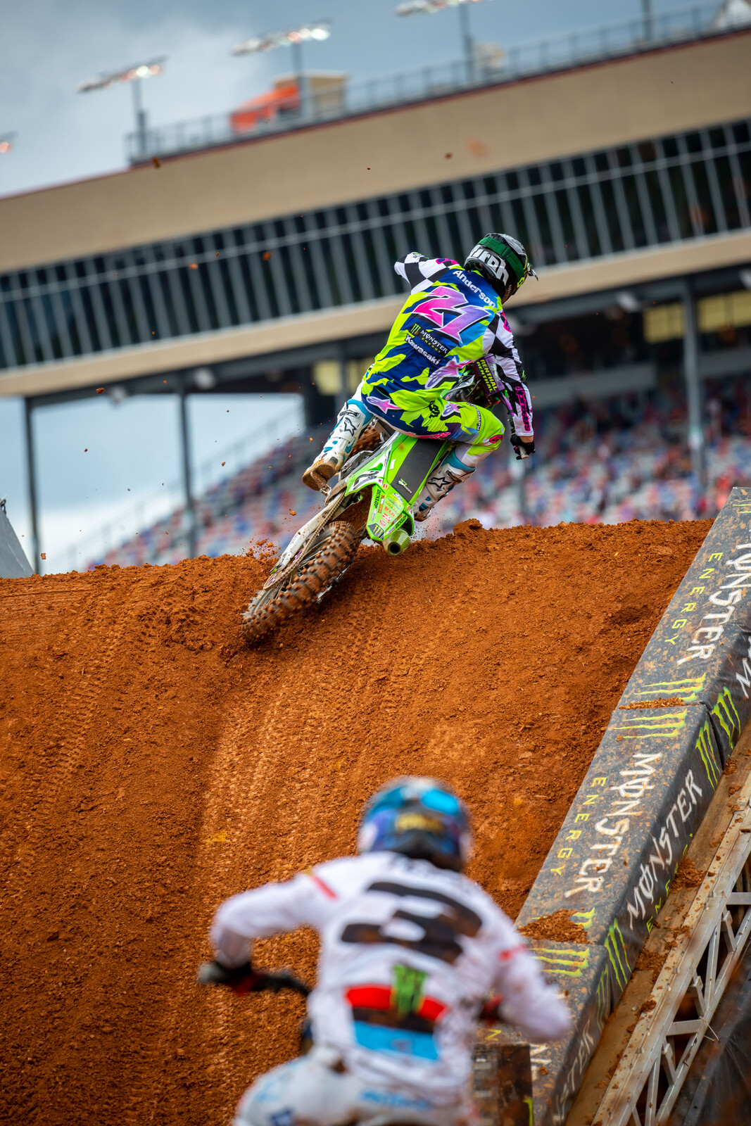 Jason Anderson took the 450SX win in Atlanta.