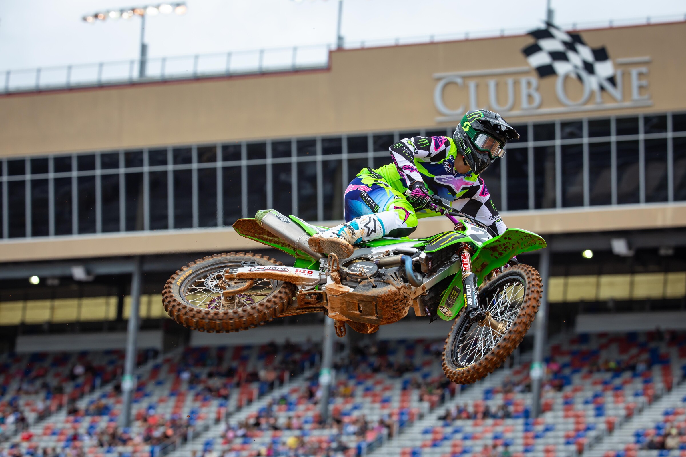 Jason Anderson seems to do well at the speedway tracks.