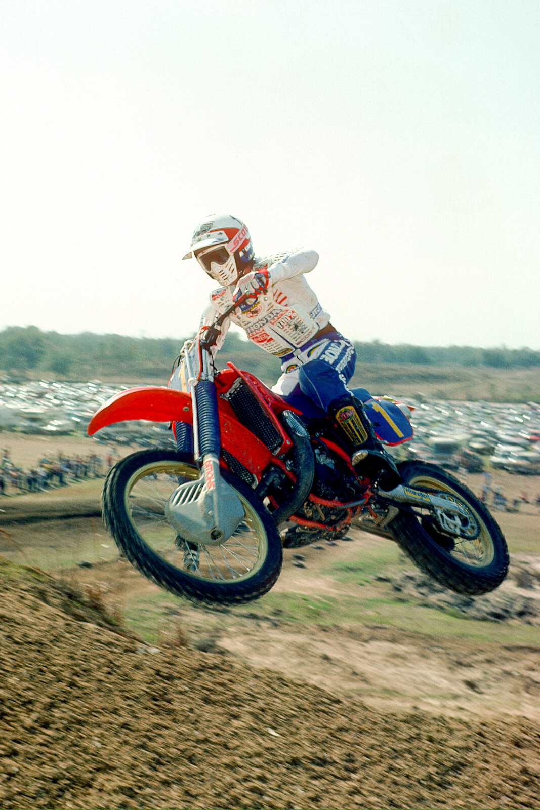 David Bailey, the 1984 500cc Class AMA Motocross champion.