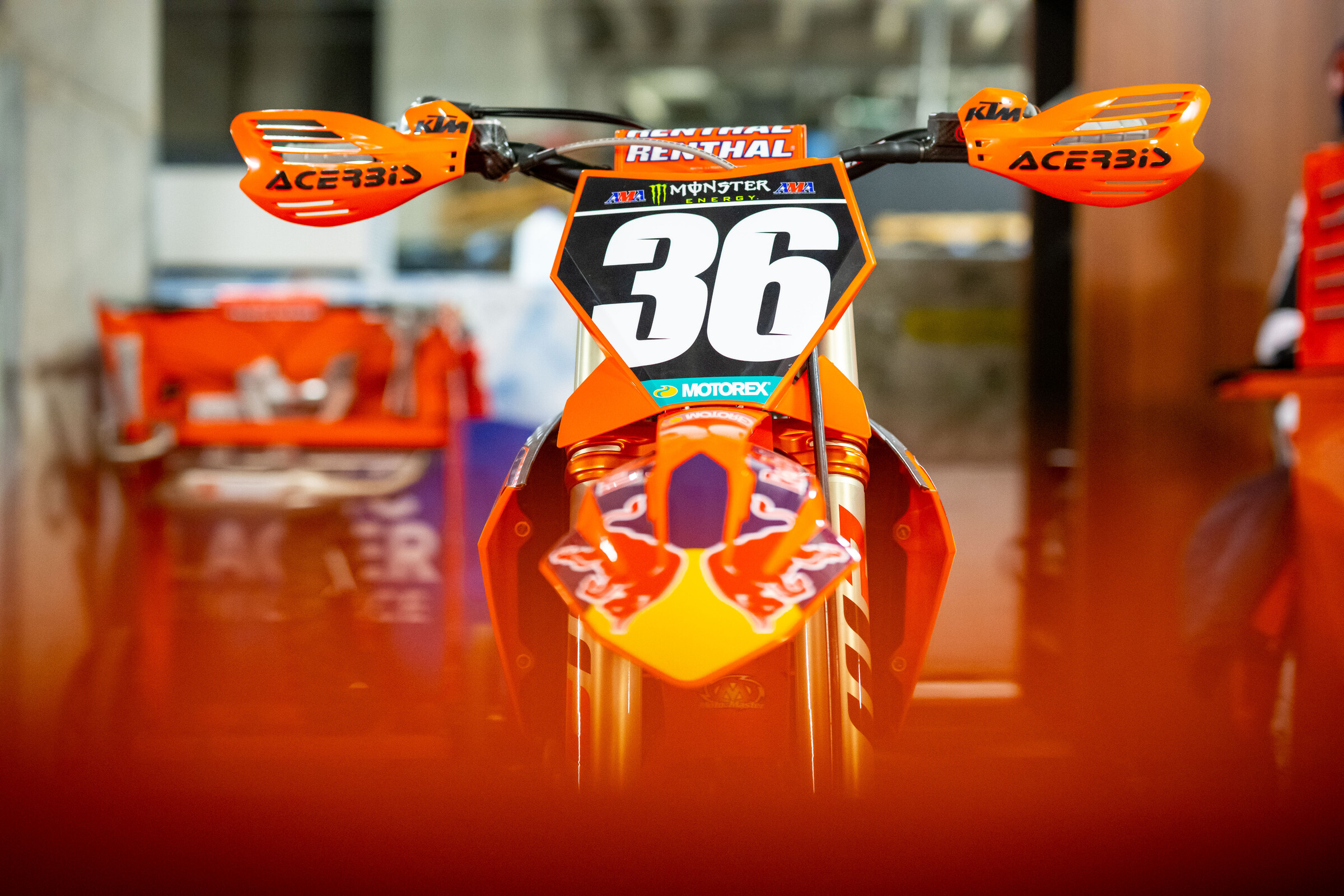 Max Vohland's KTM 250 SX-F.