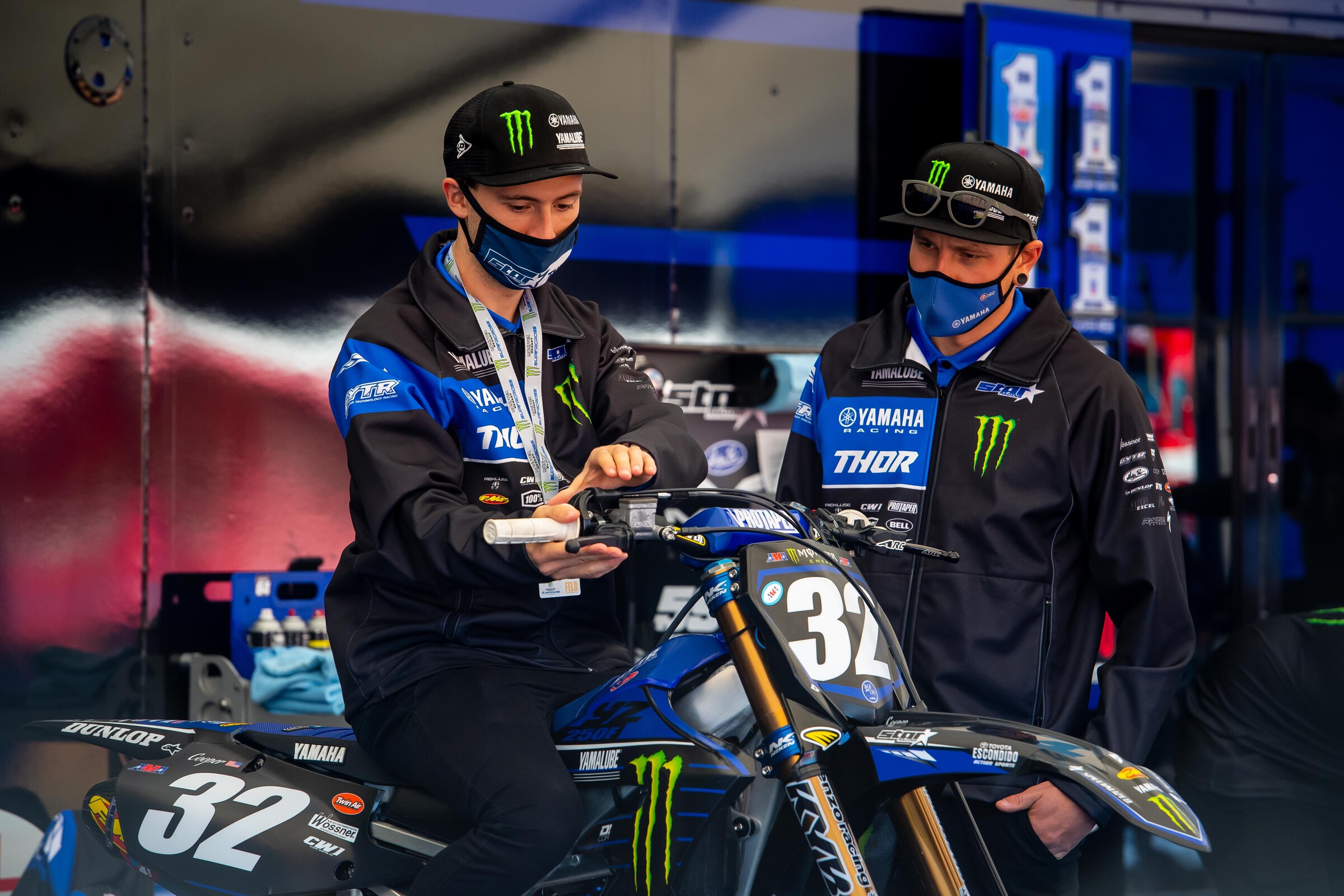 Cooper and Ellingson in 2021. 