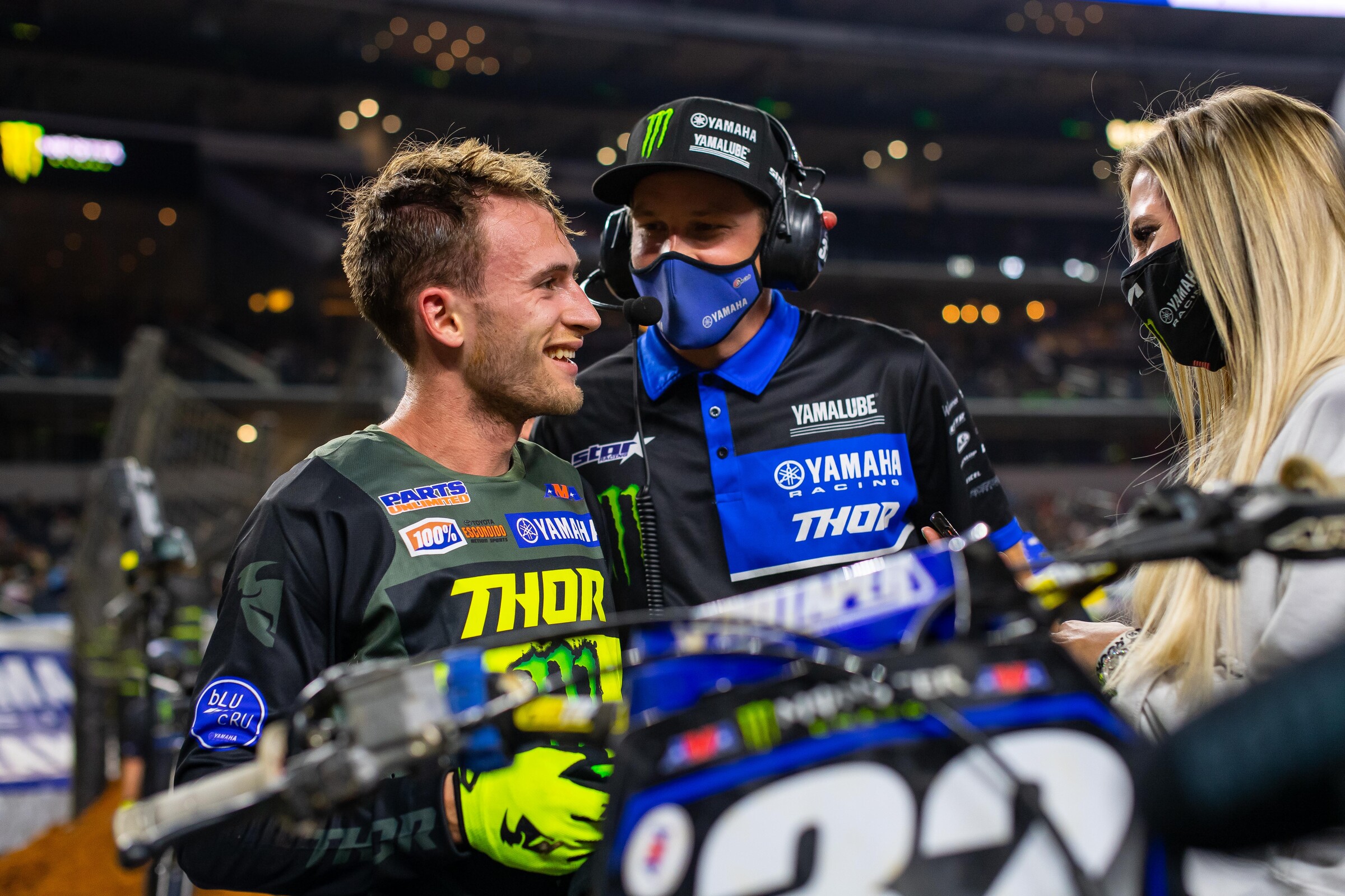 Ellingson and Cooper in 2021.