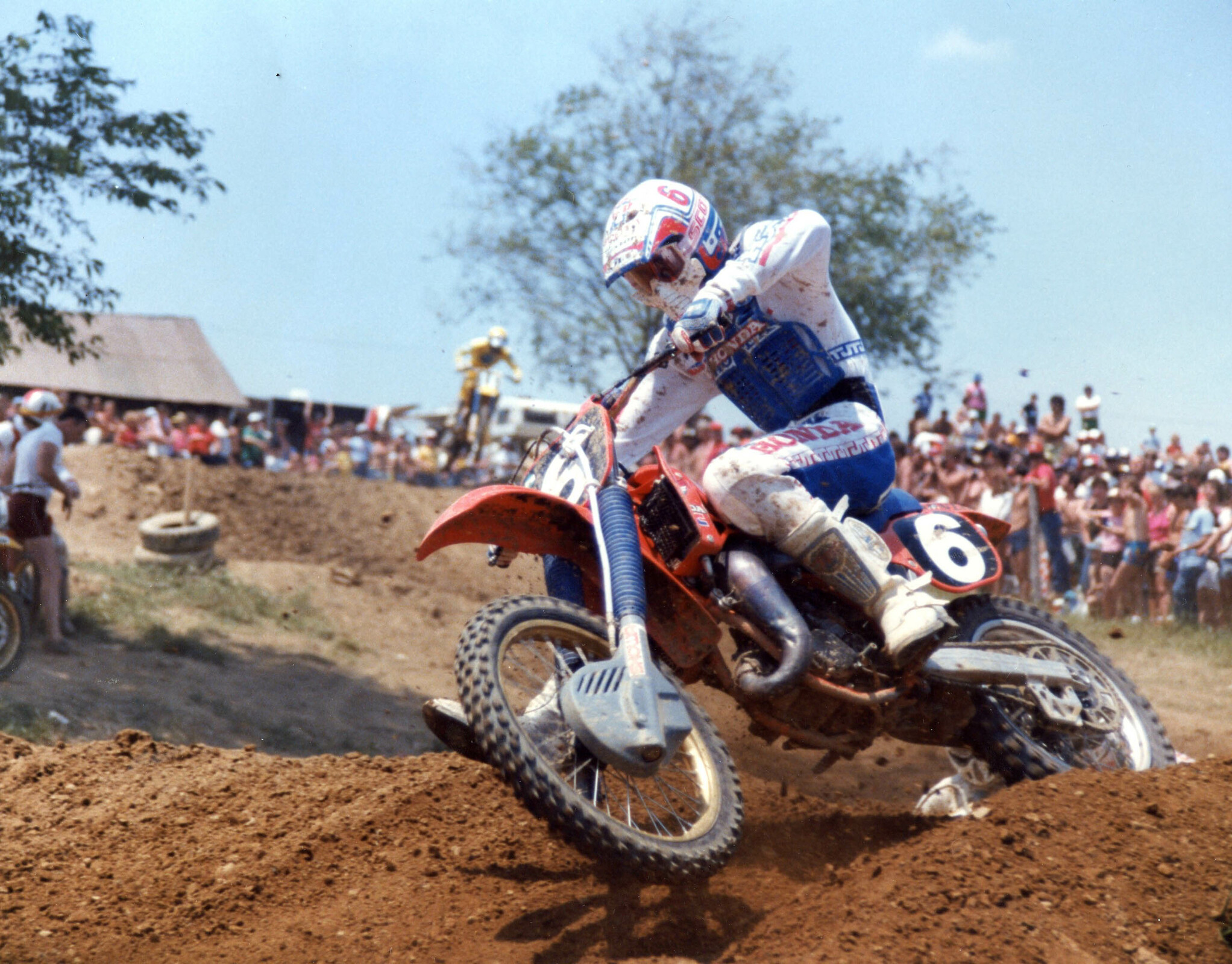 Ron Lechien, the 1985 125cc Class AMA Motocross champion.
