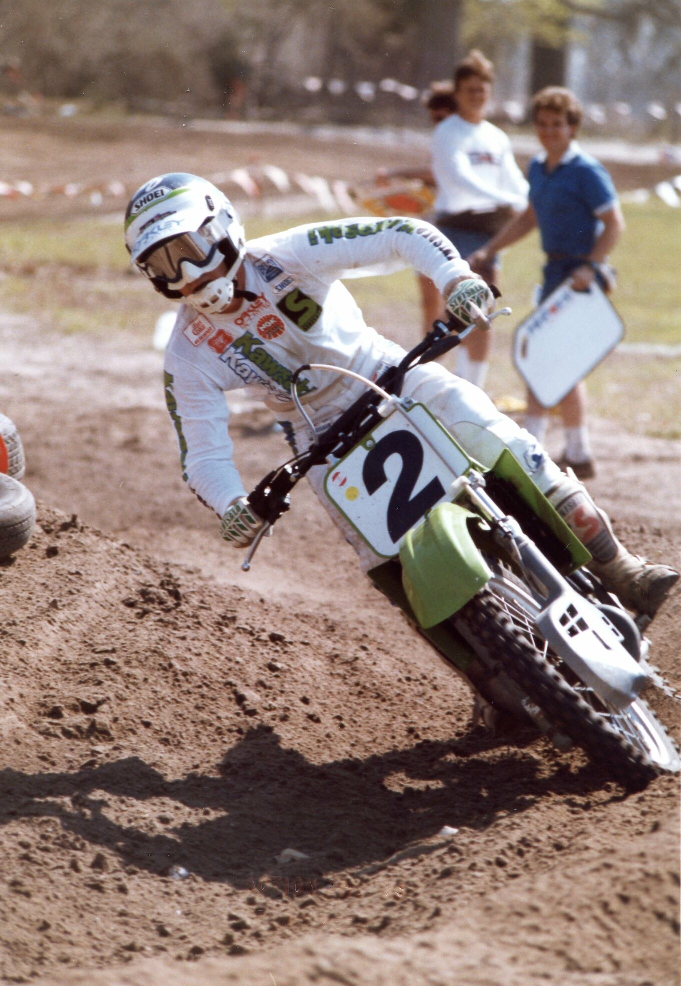 Jeff Ward, the 1985 250cc Class AMA Motocross champion.