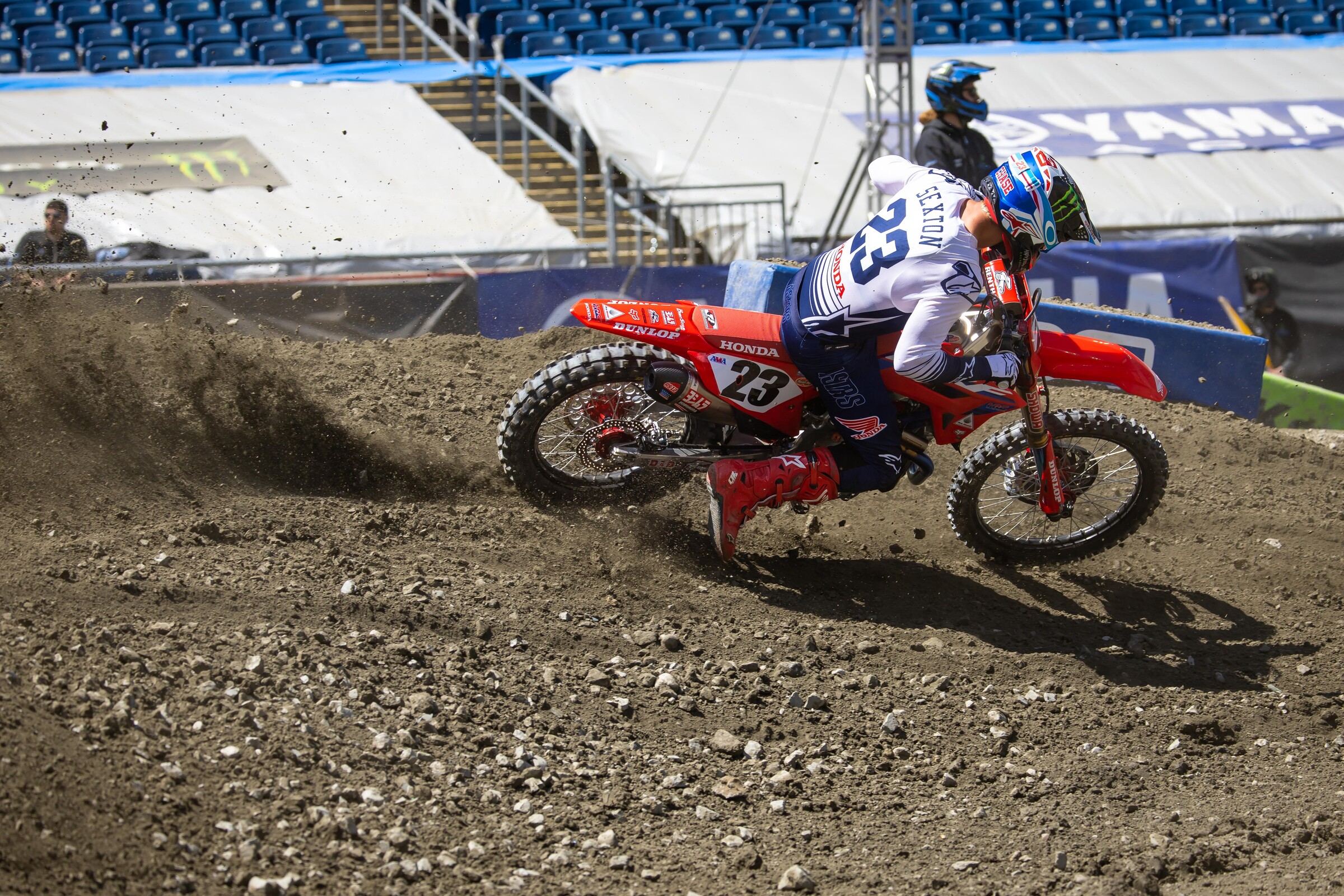 Chase Sexton went P1 in qualifying at Foxborough.