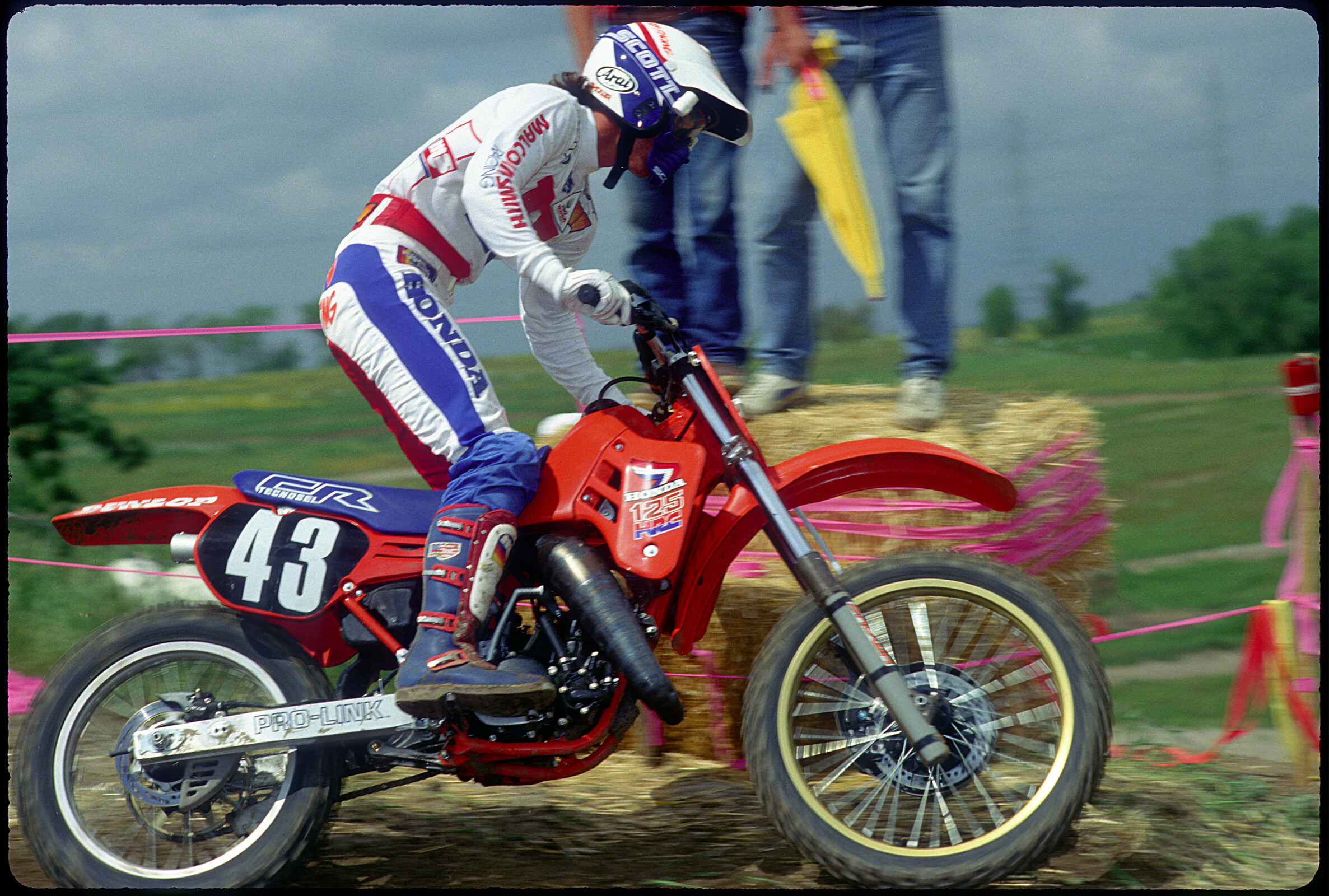 Micky Dymond, the 1986 125cc Class AMA Motocross champion.