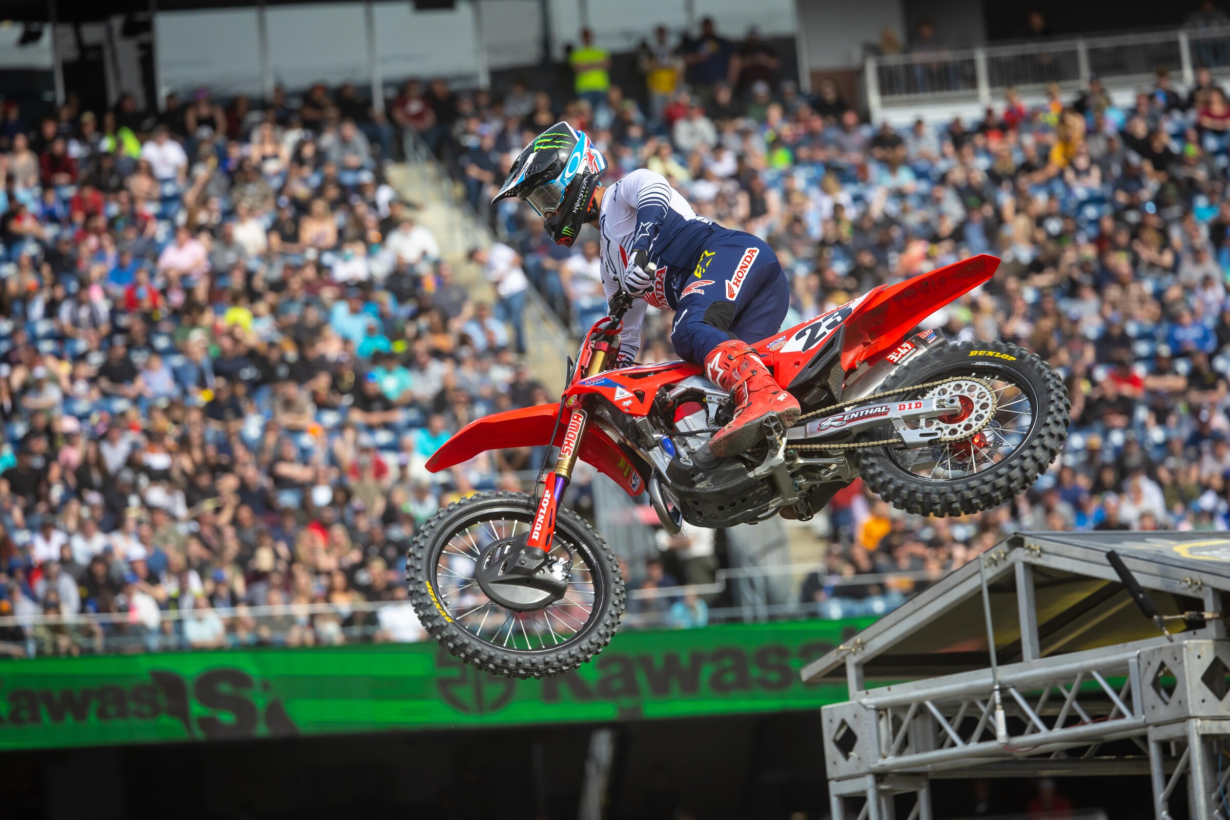 Chase Sexton in Foxborough.