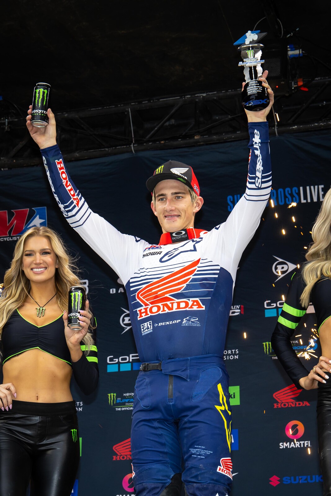 Chase Sexton finished in second place in Foxborough.