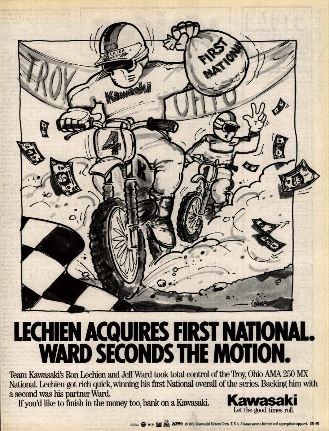 Ron Lechien and Jeff Ward