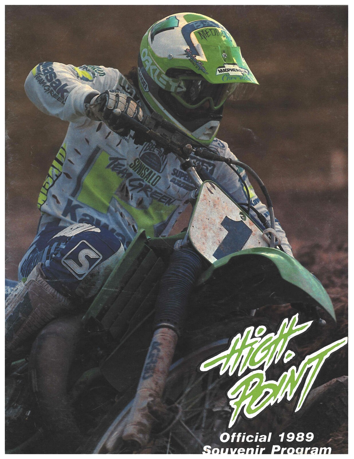 High Point souvenir program