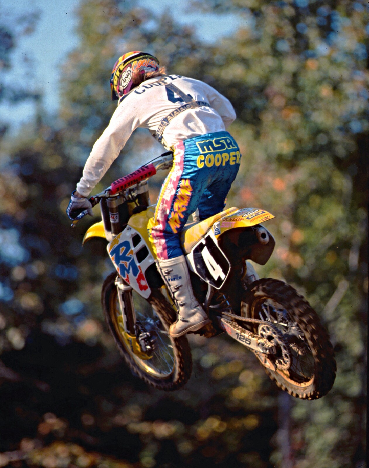 Guy Cooper, the 1990 125cc Class AMA Motocross champion.