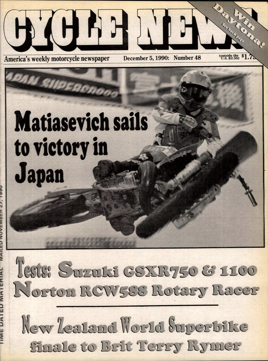 This is one Chicken that knew how to fly.