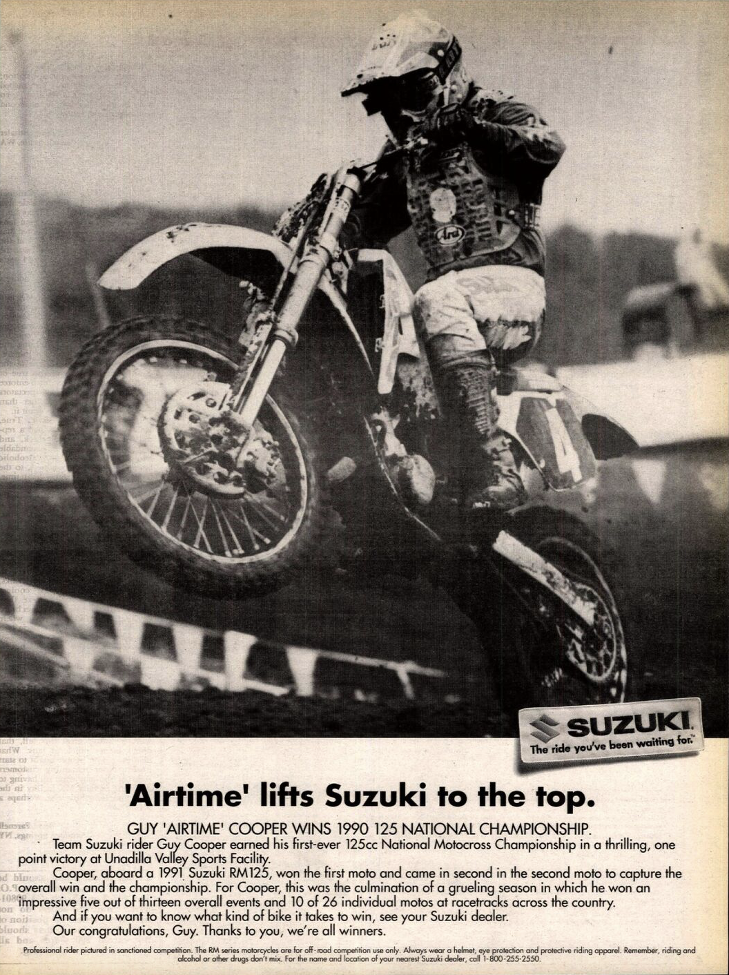 Guy Cooper in Cycle News.