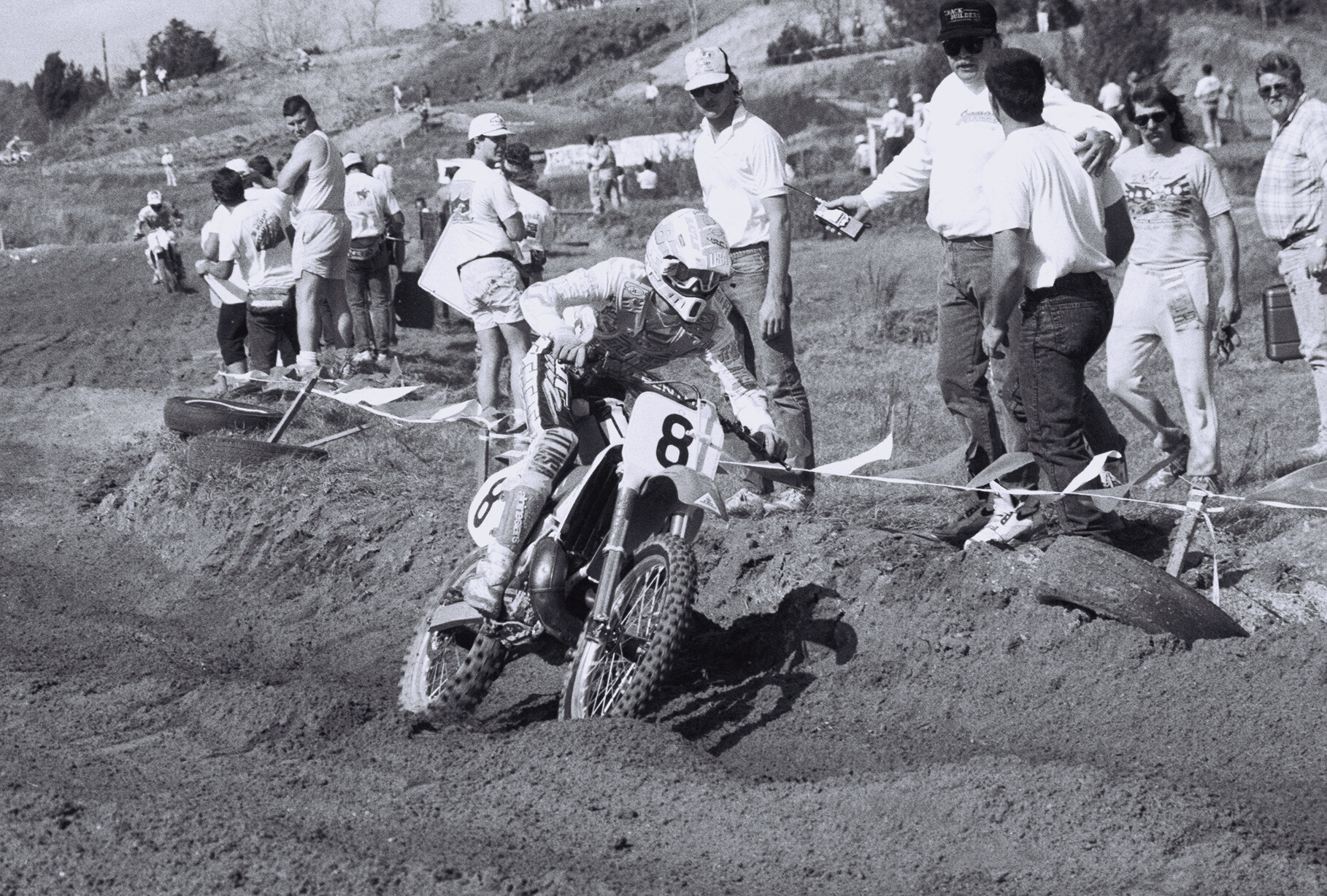 Jean Michael Bayle, the 1991 250cc Class AMA Motocross champion.