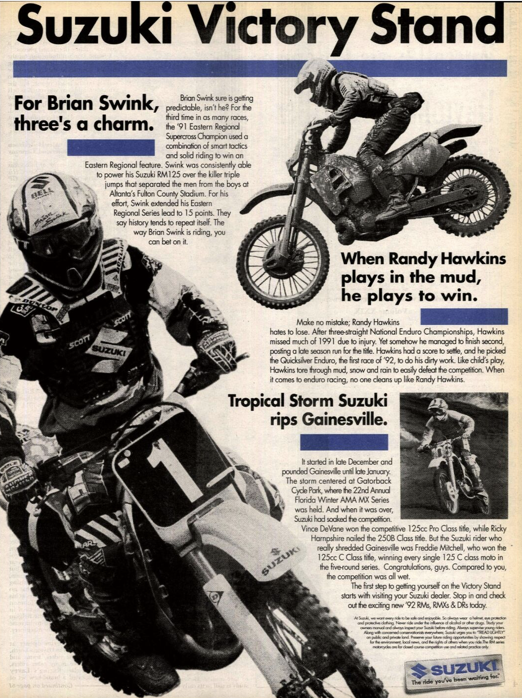 Recapping the Full 1992 AMA Motocross Season - Racer X
