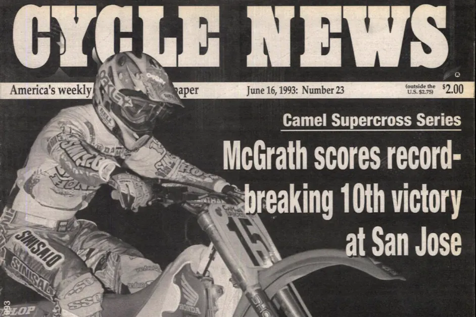 激レア！掘り出し　当時もの　MTB 93 カタログ Recapping the Full 1993 AMA Motocross Season - Racer X