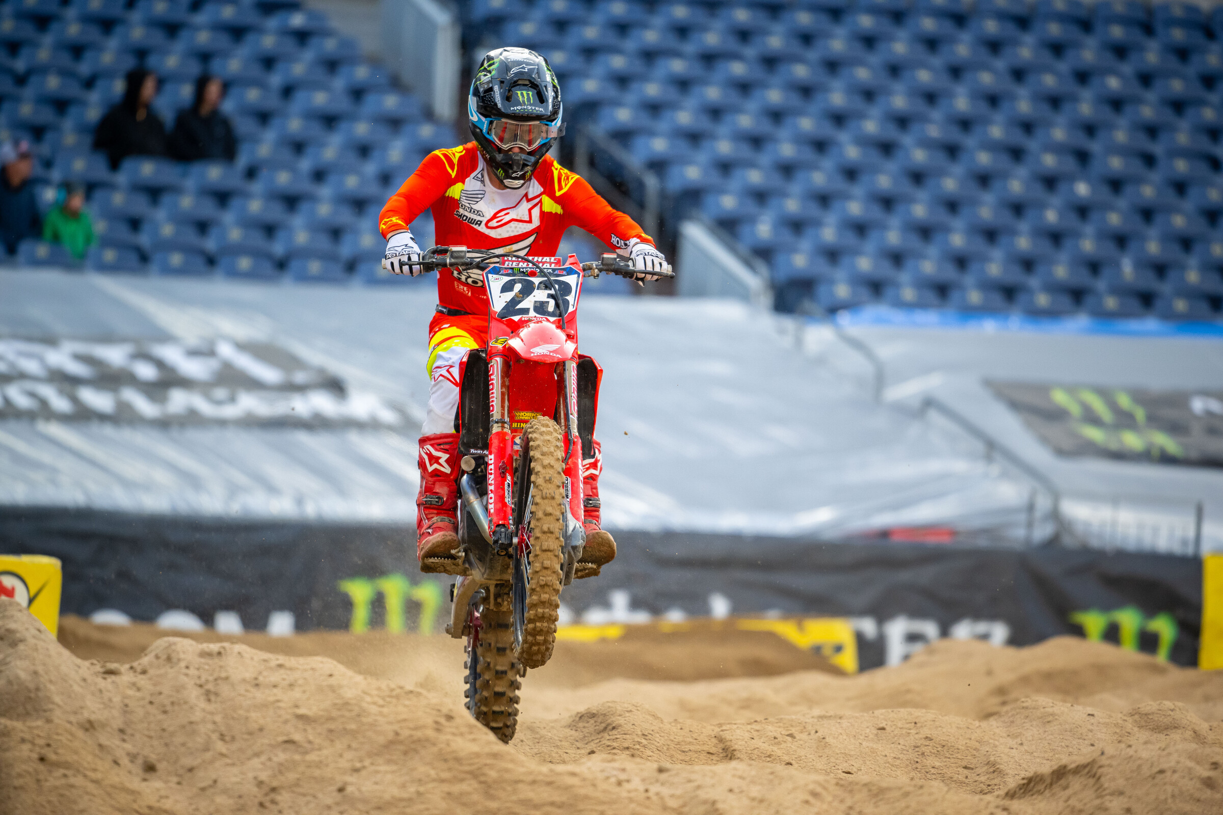 Chase Sexton was flying in qualifying.