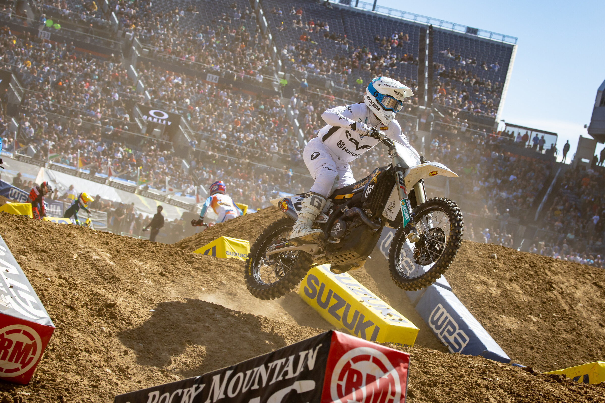 Malcolm Stewart has had an outstanding season so far, with once more chance to get the 450SX win that's eluded him thus far.