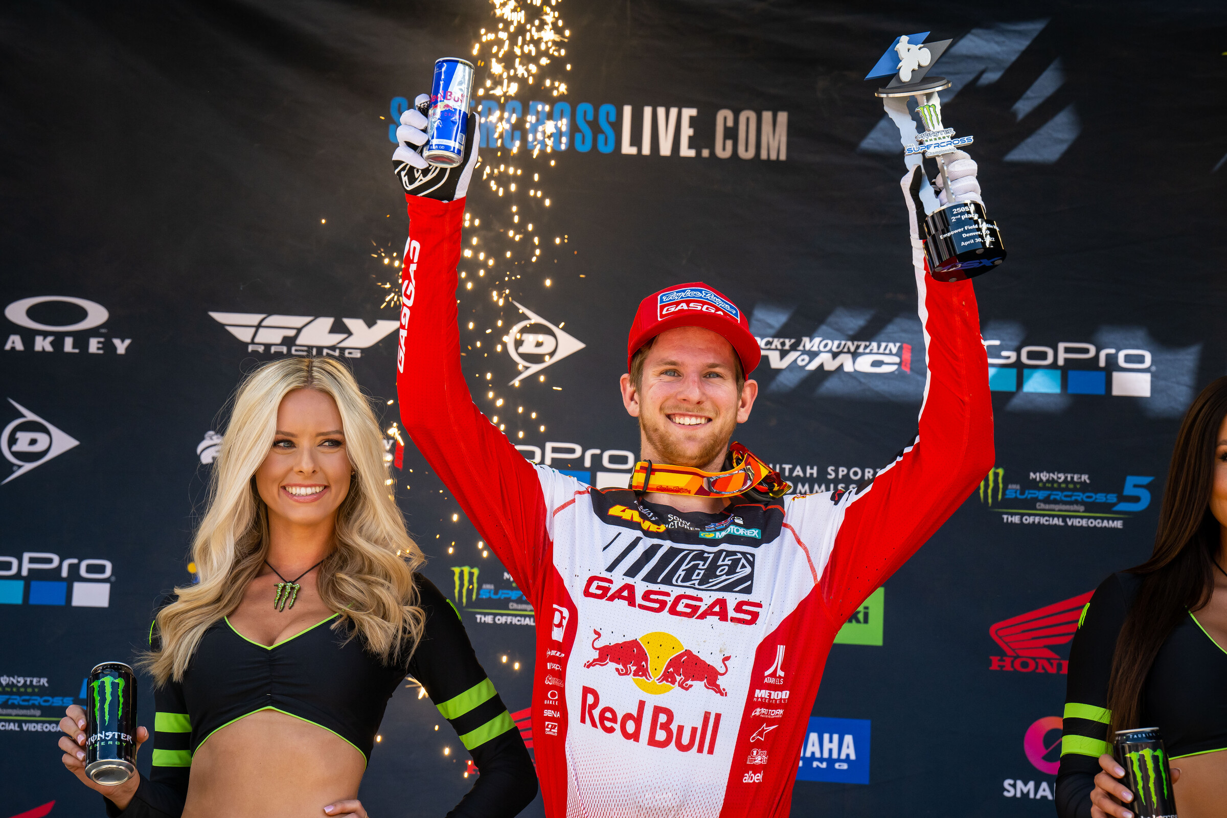 Michael Mosiman took second on the day in Denver.