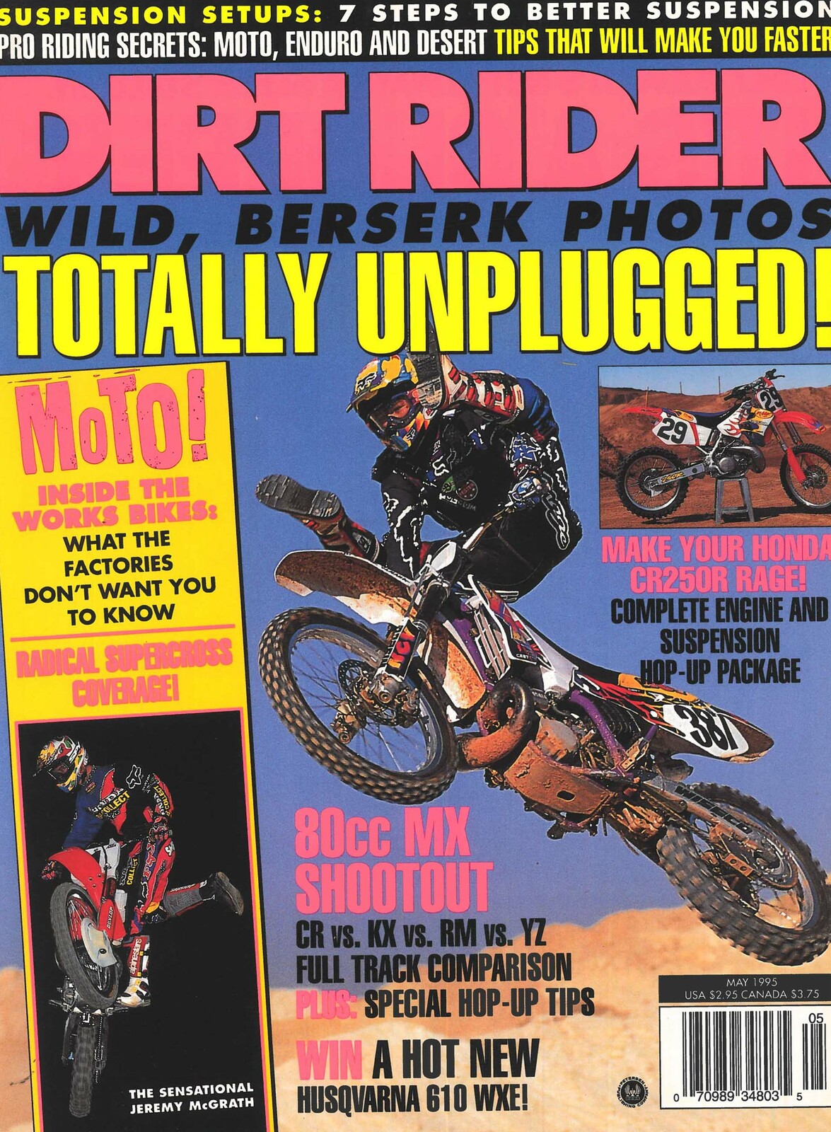 Vintage Poster Card 2000's Kyle Lewis Moto XXX Honda Motocross Supercross  AMA