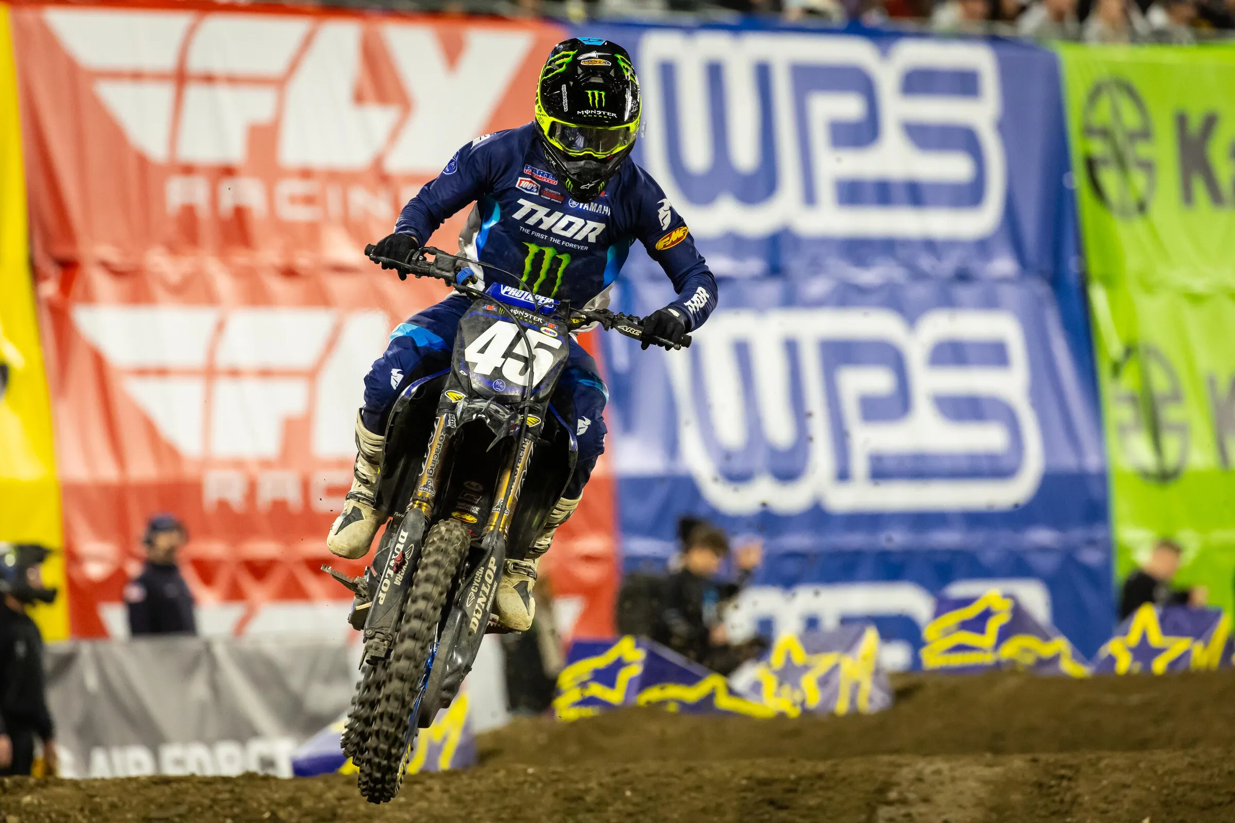 Unfortunately, Colt Nichols' 2022 supercross season ended in the first heat race of the year.