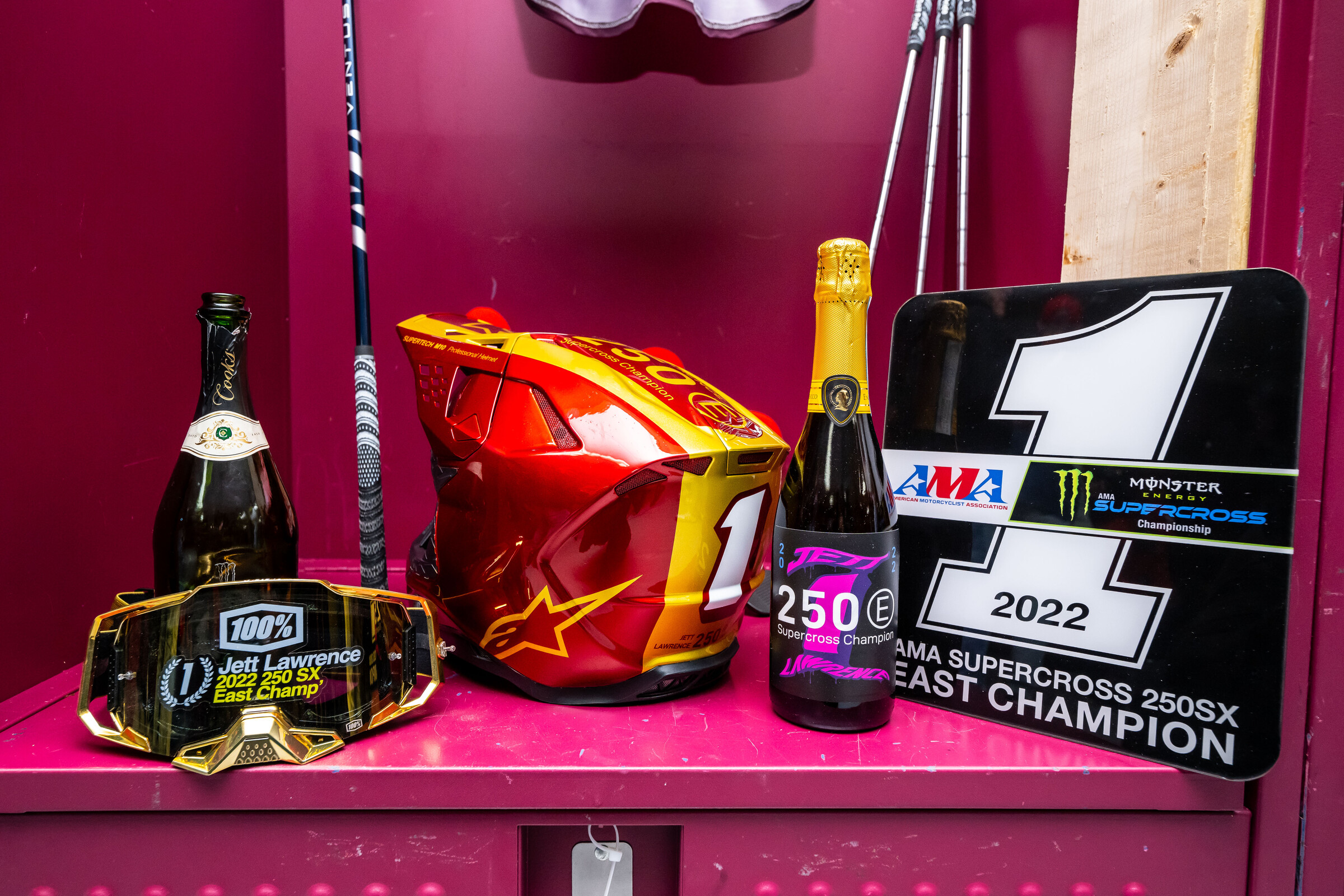 #1E memorabilia for Jettson.