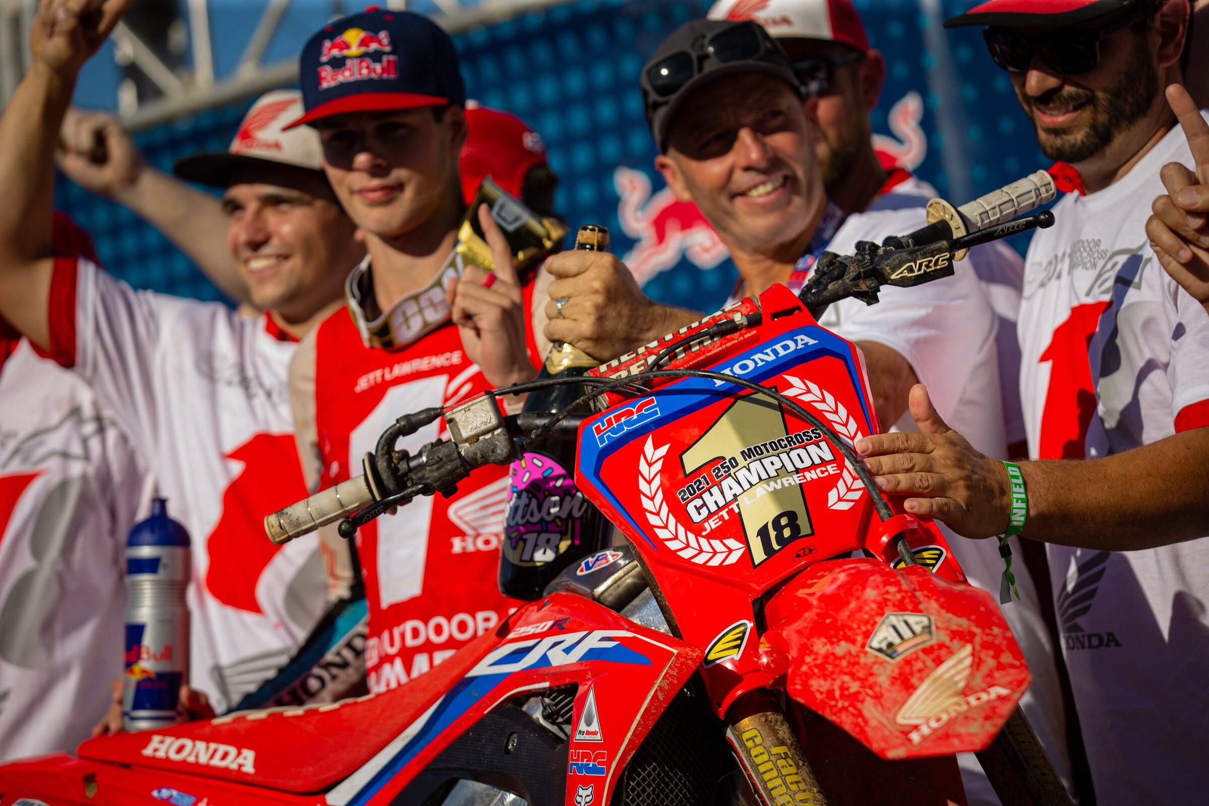 #18 to #1 in 2021 Pro Motocross for the Austrailian.