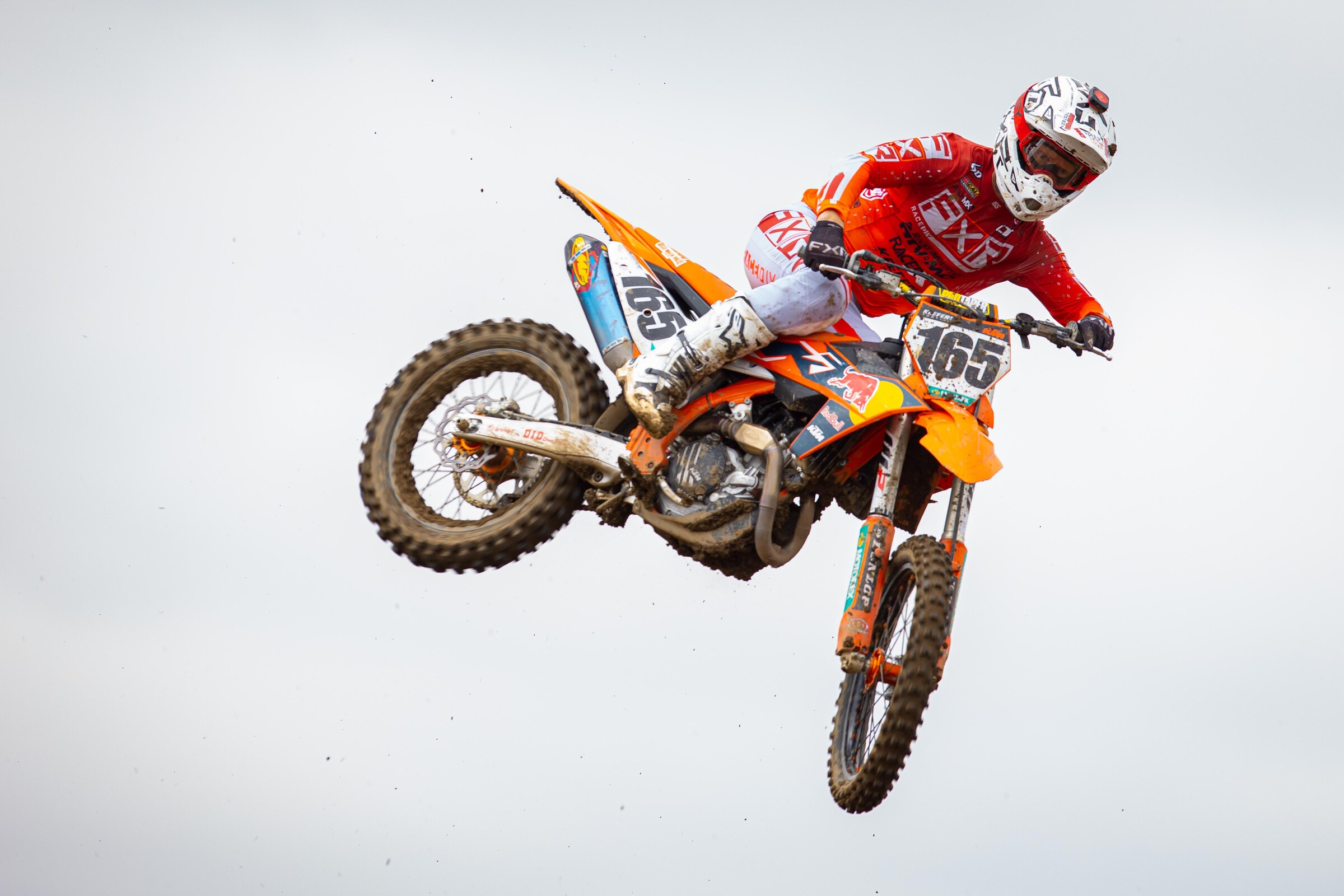 Kris Keefer in action on the 2022.5 KTM 450 SX-F Factory Edition.