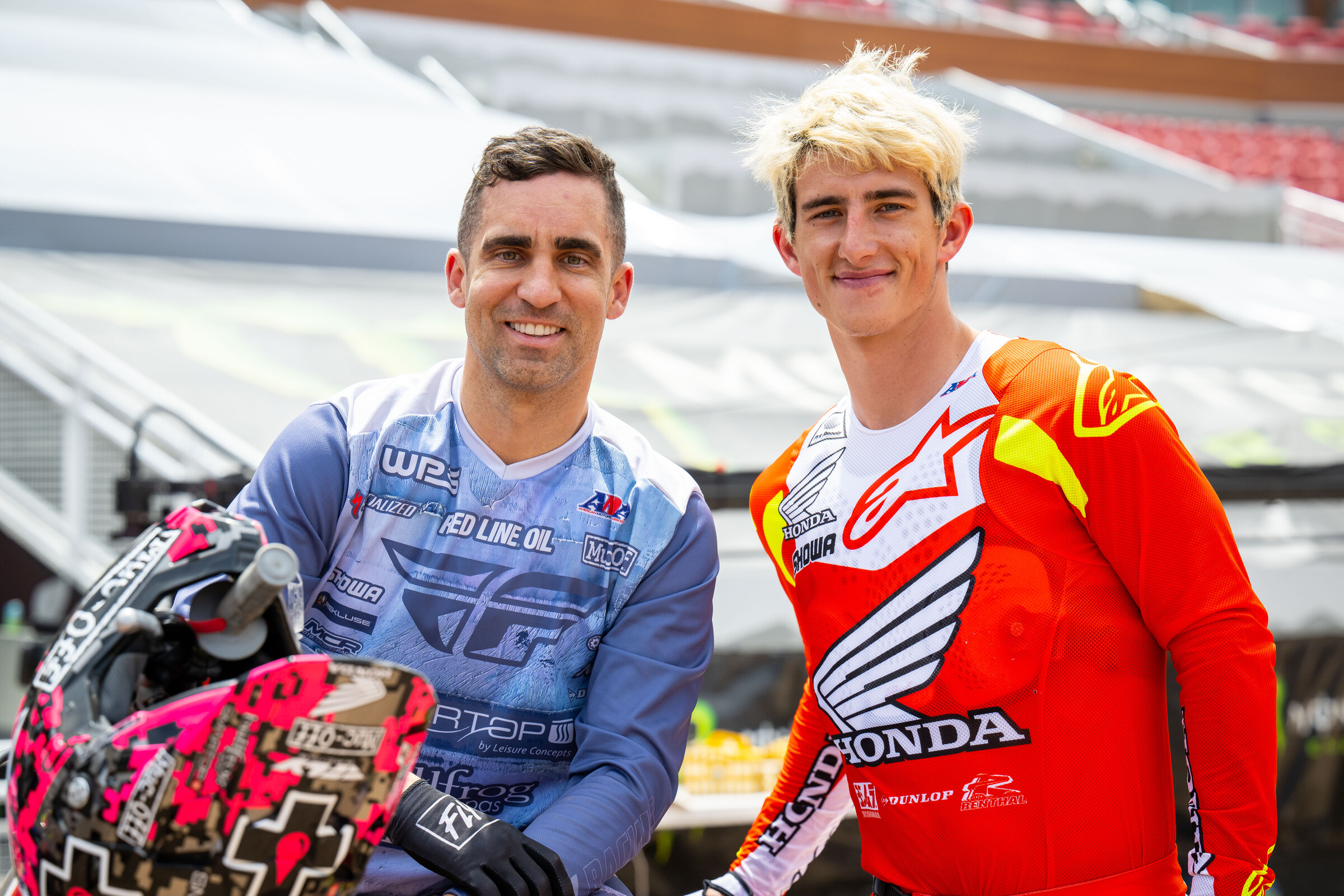 Brayton and Chase Sexton.