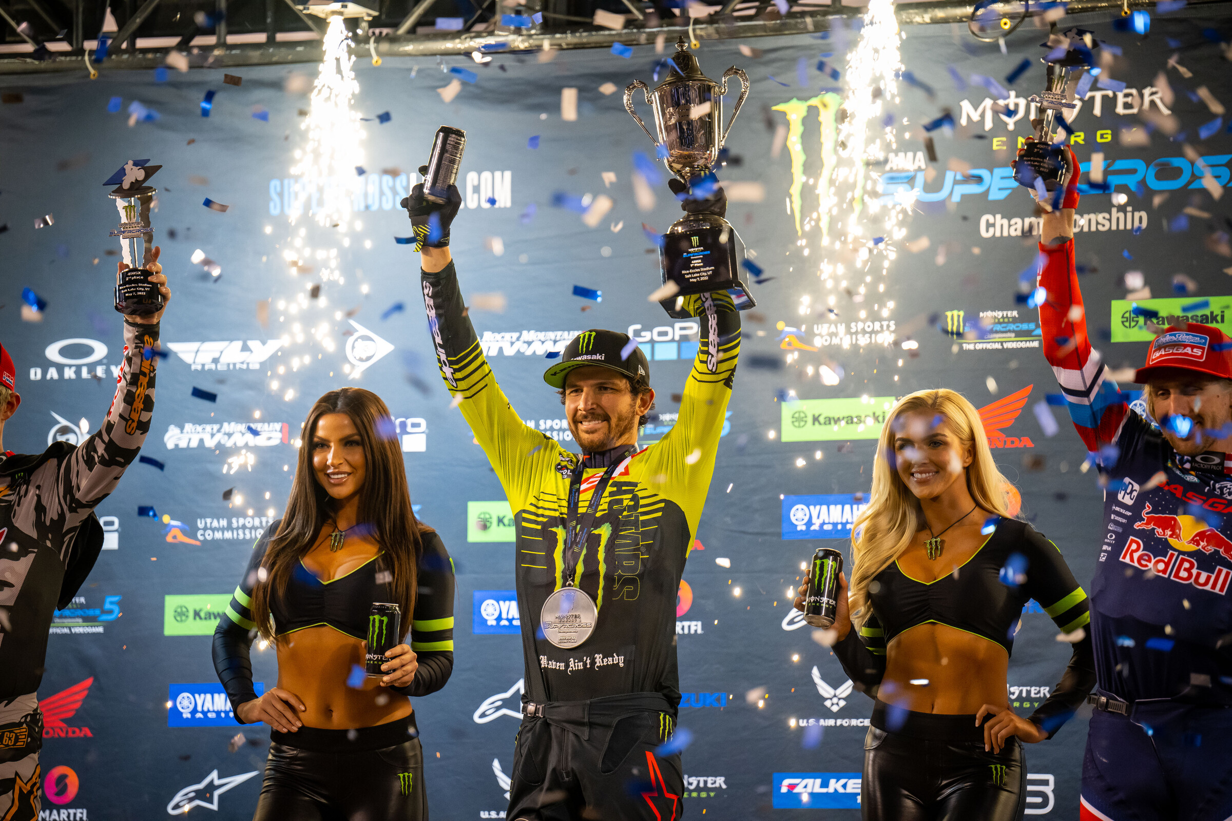 450SX podium from Salt Lake City.