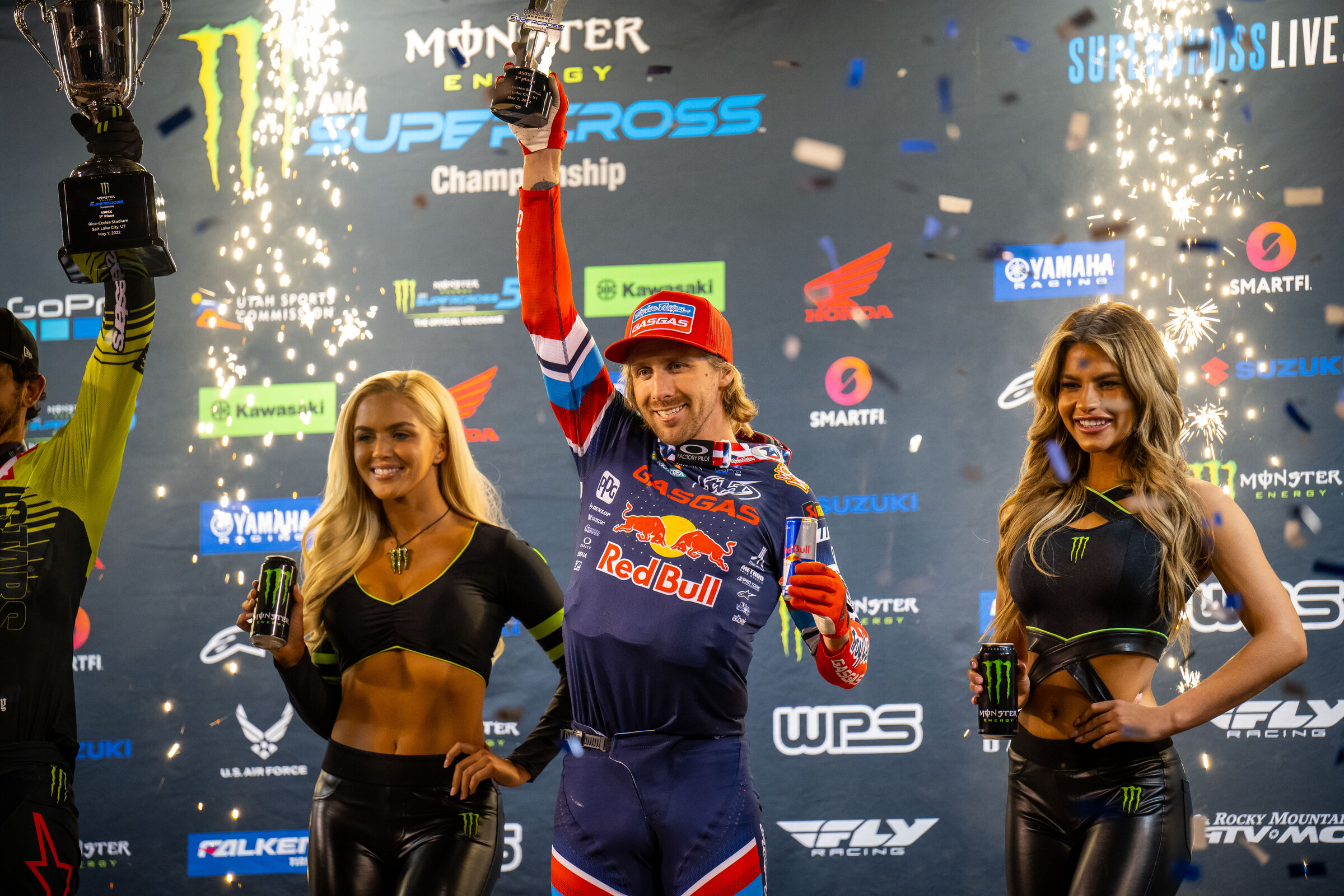 Barcia was penalized 10 points but kept his third place for the night in Salt Lake.