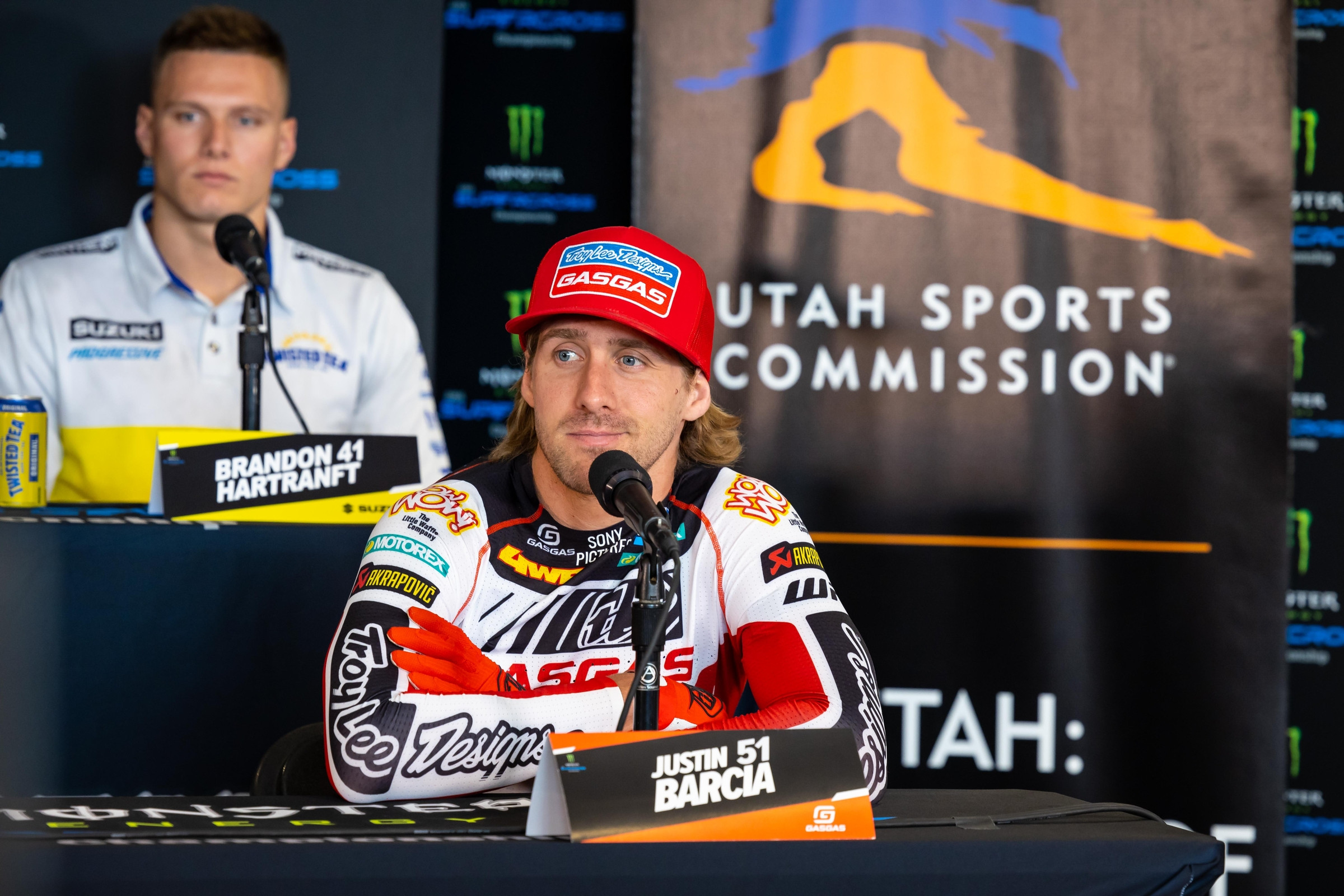 Barcia on His Takeout Move on Malcolm Stewart at Salt Lake City Supercross 