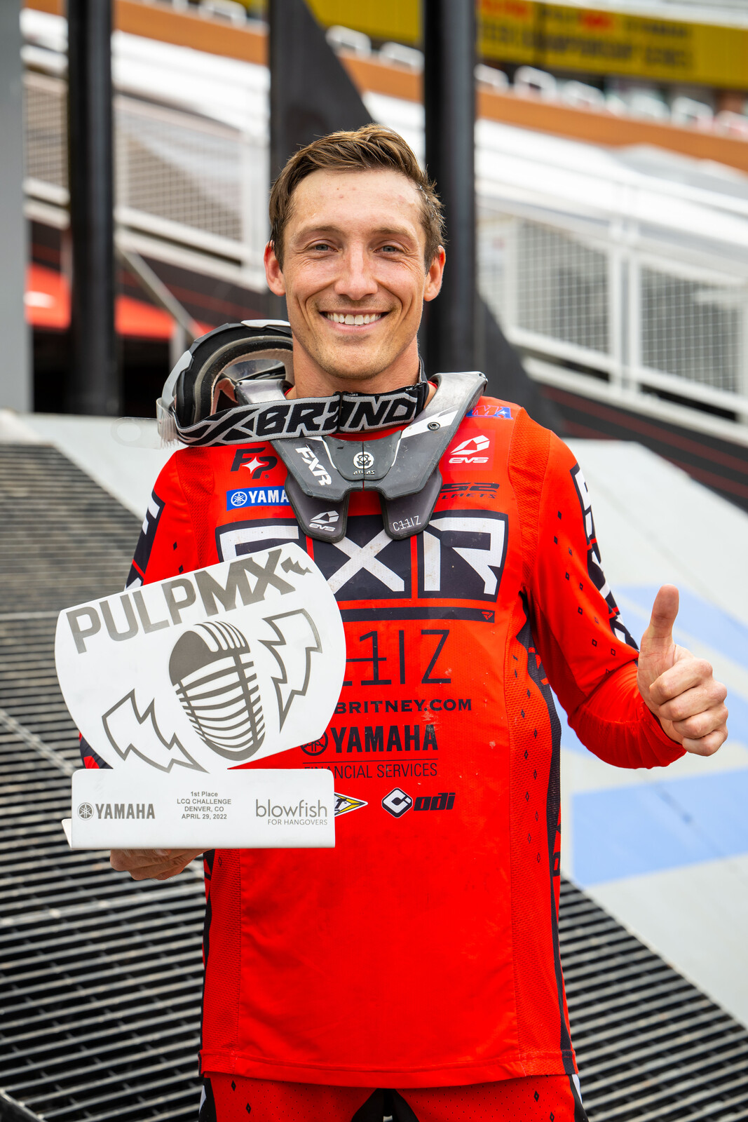 Kyle Chisholm won the inaugural Yamaha LCQ Challenge.