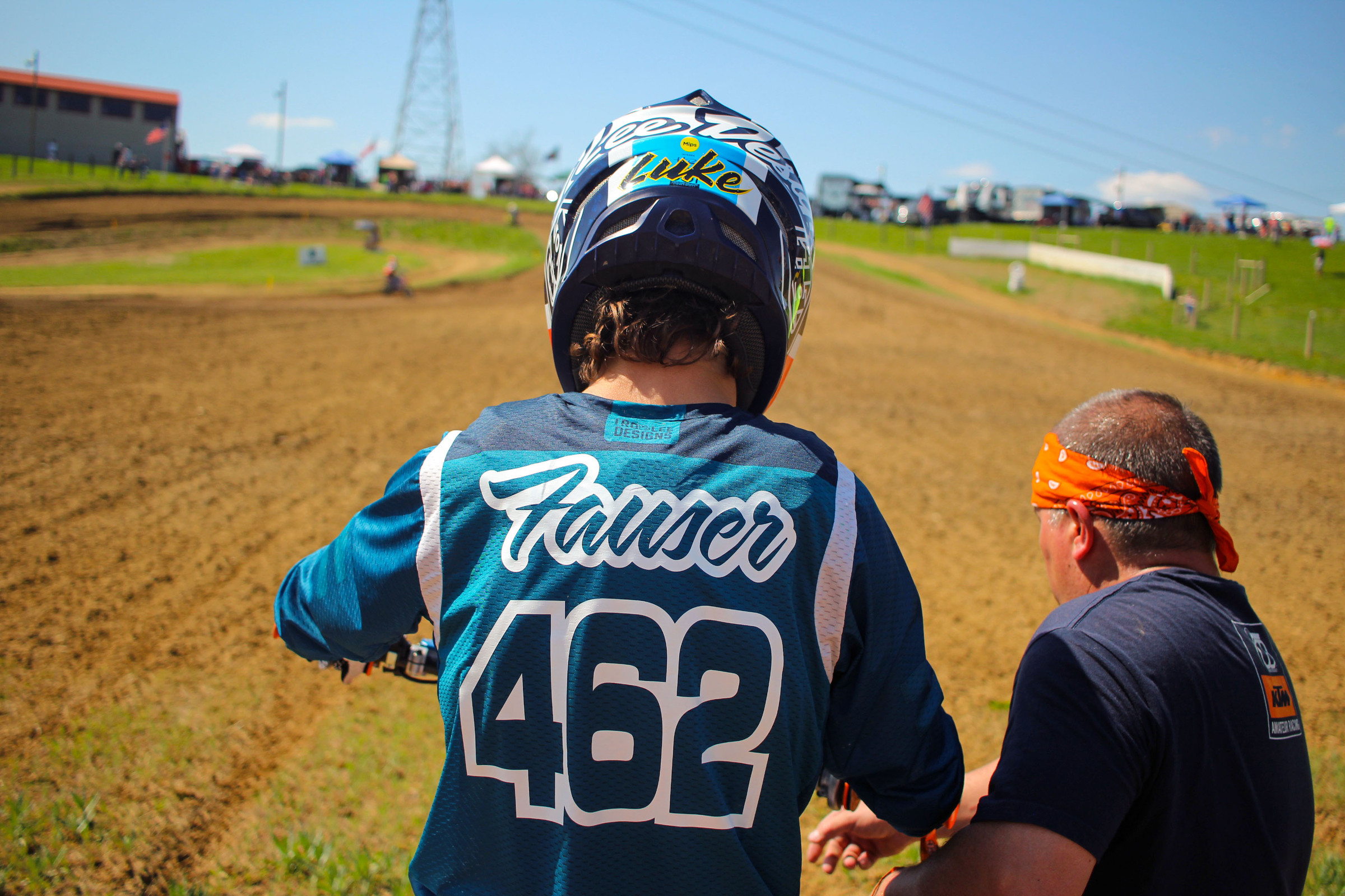 Name and Number Racing Shirt Youth Motocross Shirt 