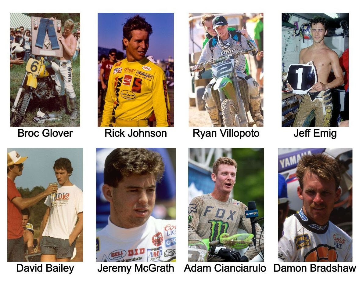 The collection of all-stars that will provide analysis throughout the 2022 season is a who's who of the most successful and influential motocross talent in history.