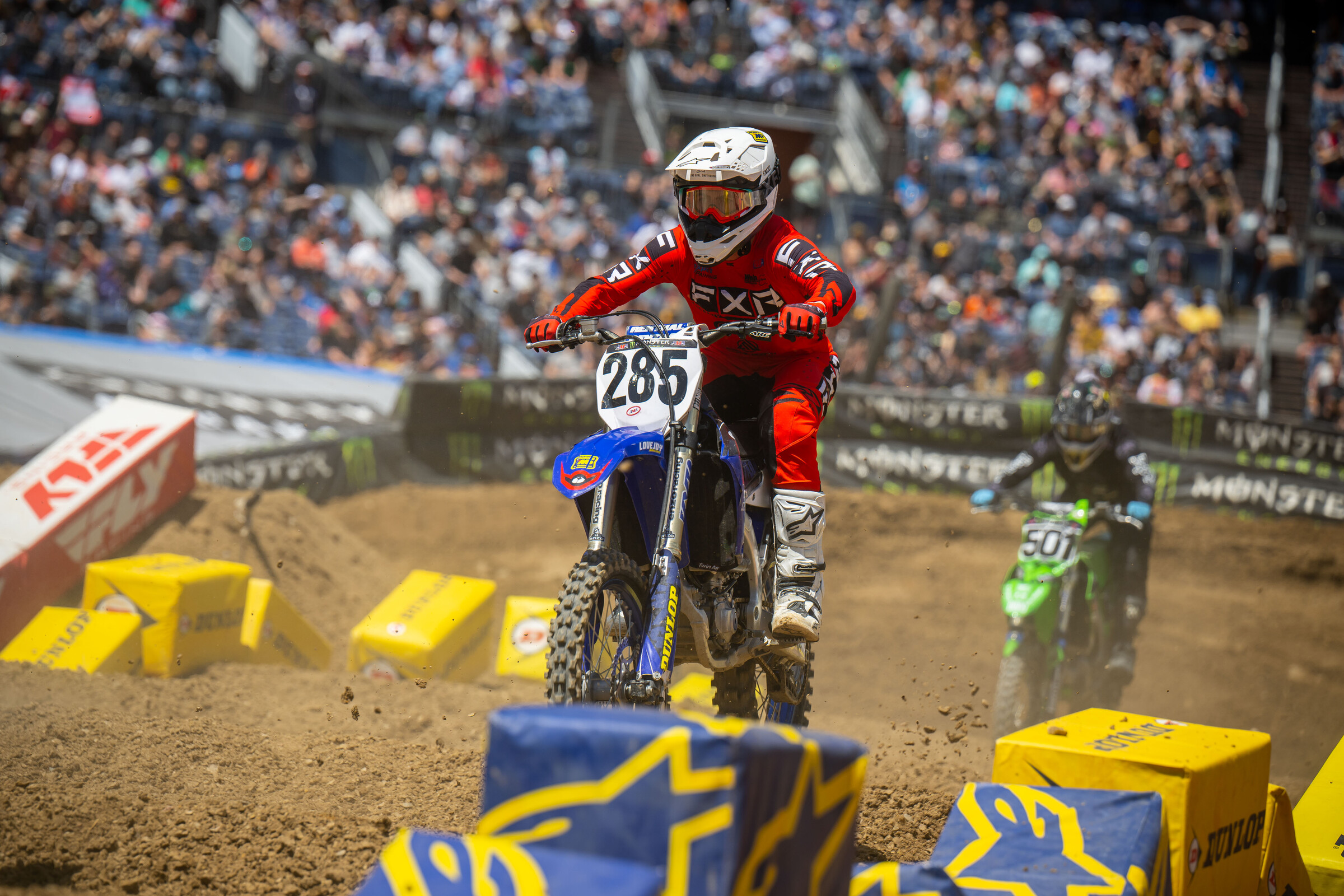 Marshal Weltin at the Denver Supercross.