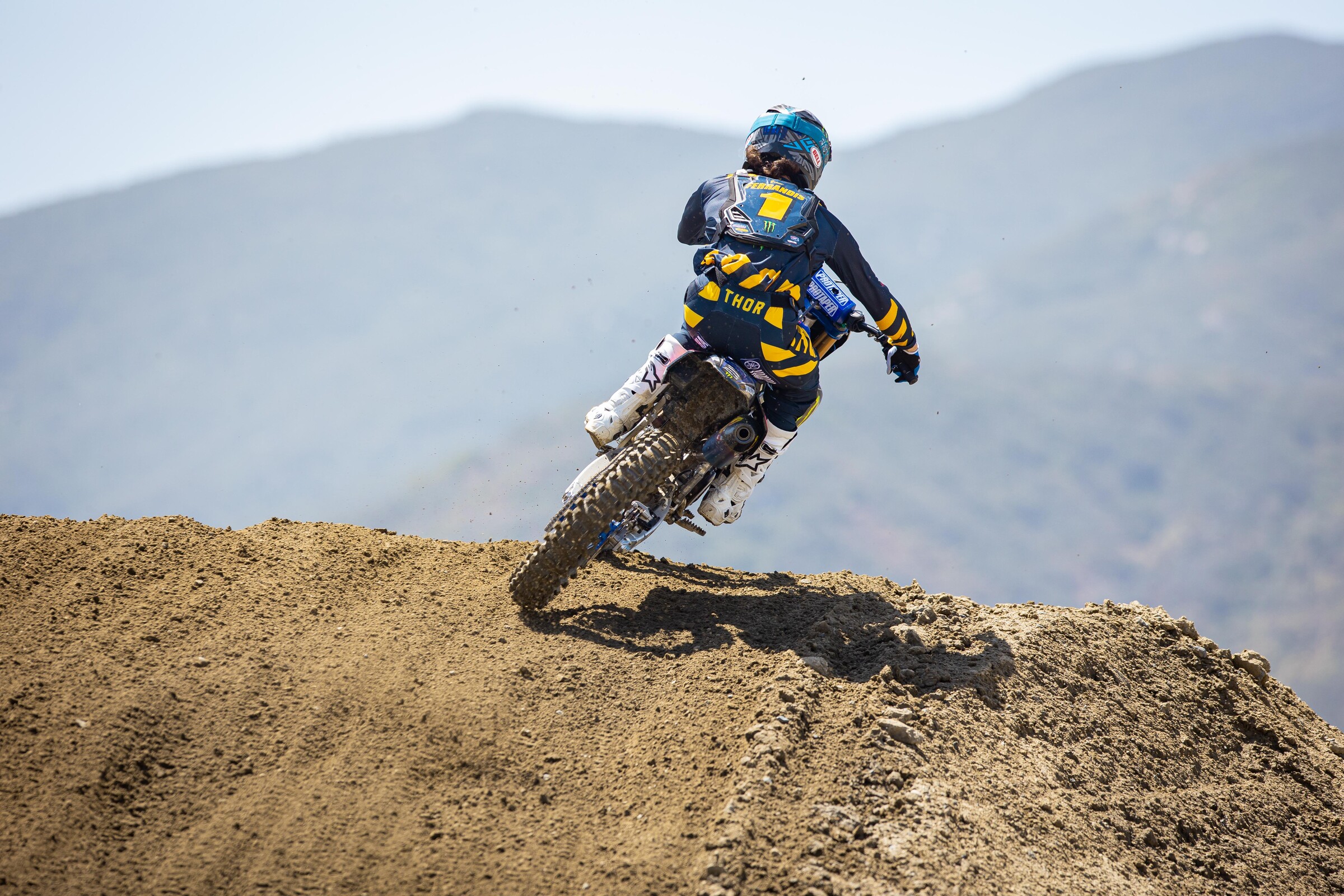 Ferrandis at the preseason ride day at Fox Raceway at Pala on May 24.