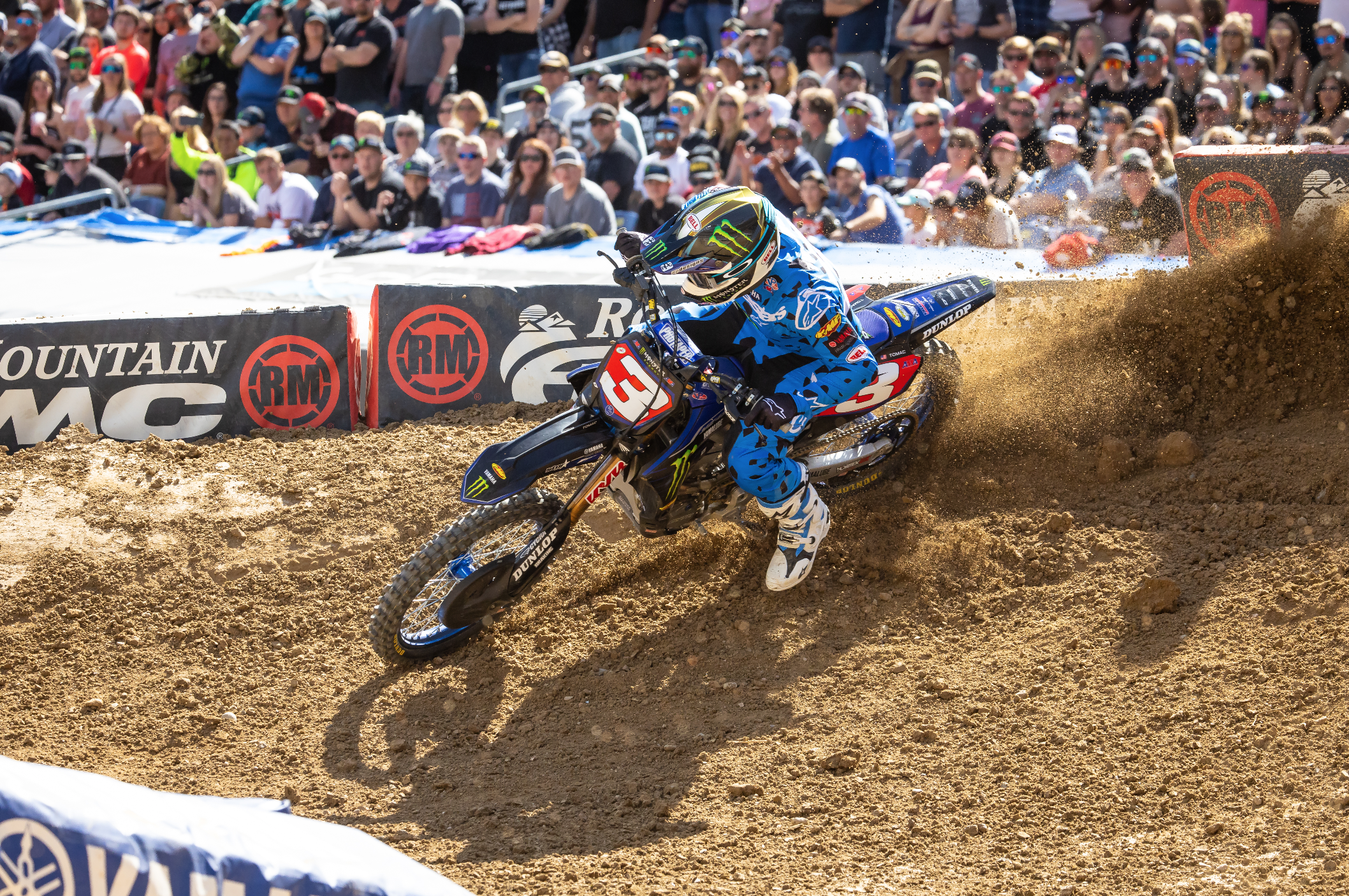 Tomac at the Denver Supercross.