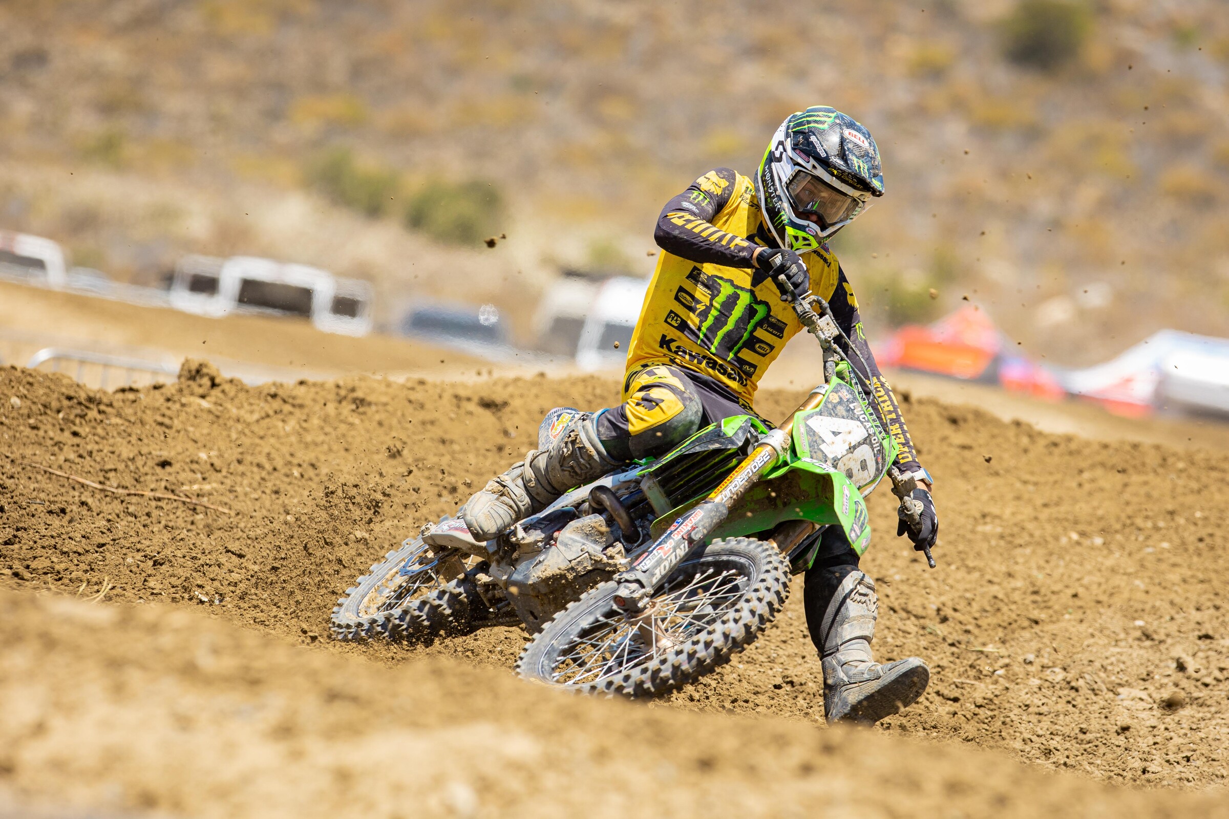 Cameron McAdoo on Tuesday at Fox Raceway.