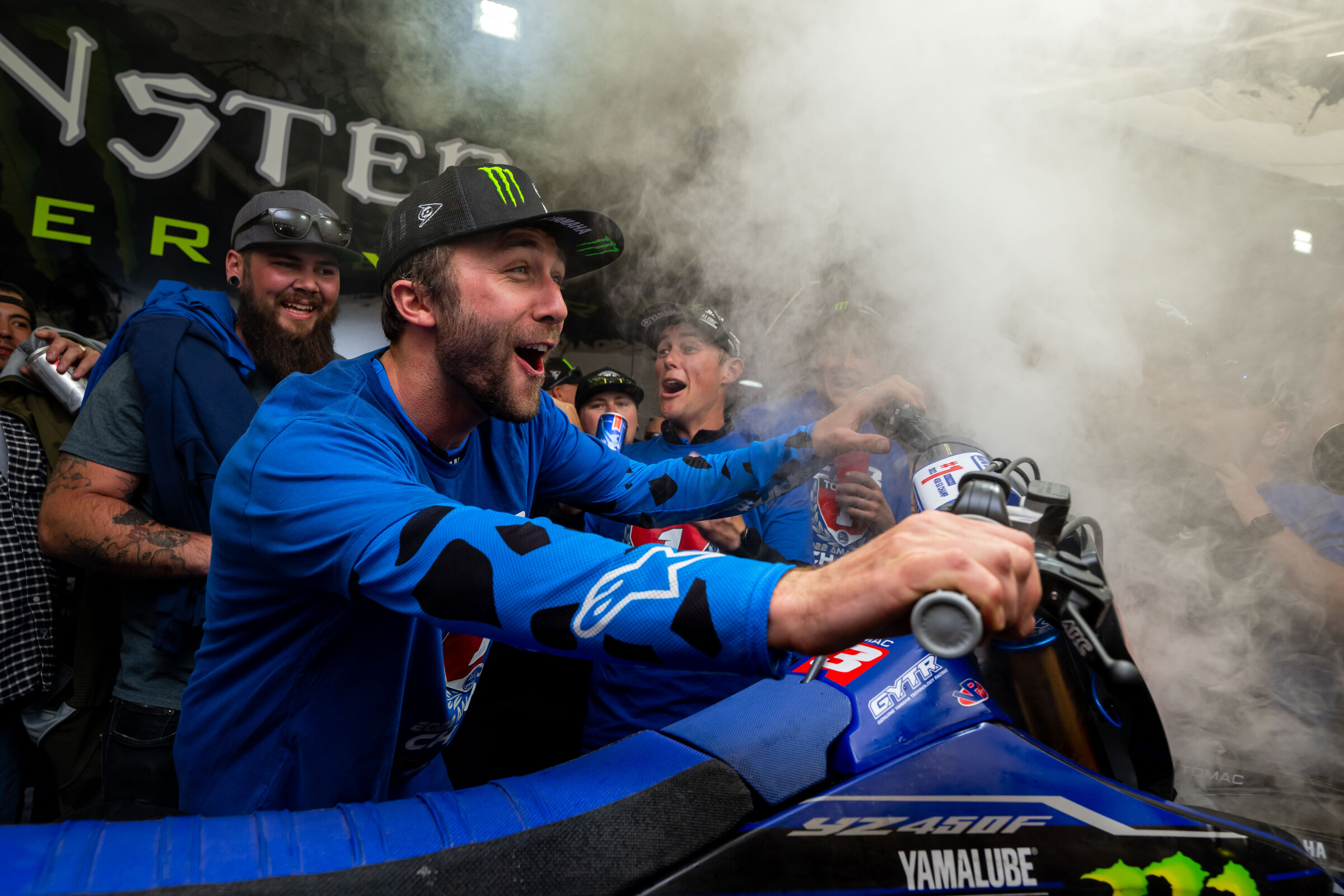 A happy Eli Tomac is a fast Eli Tomac.