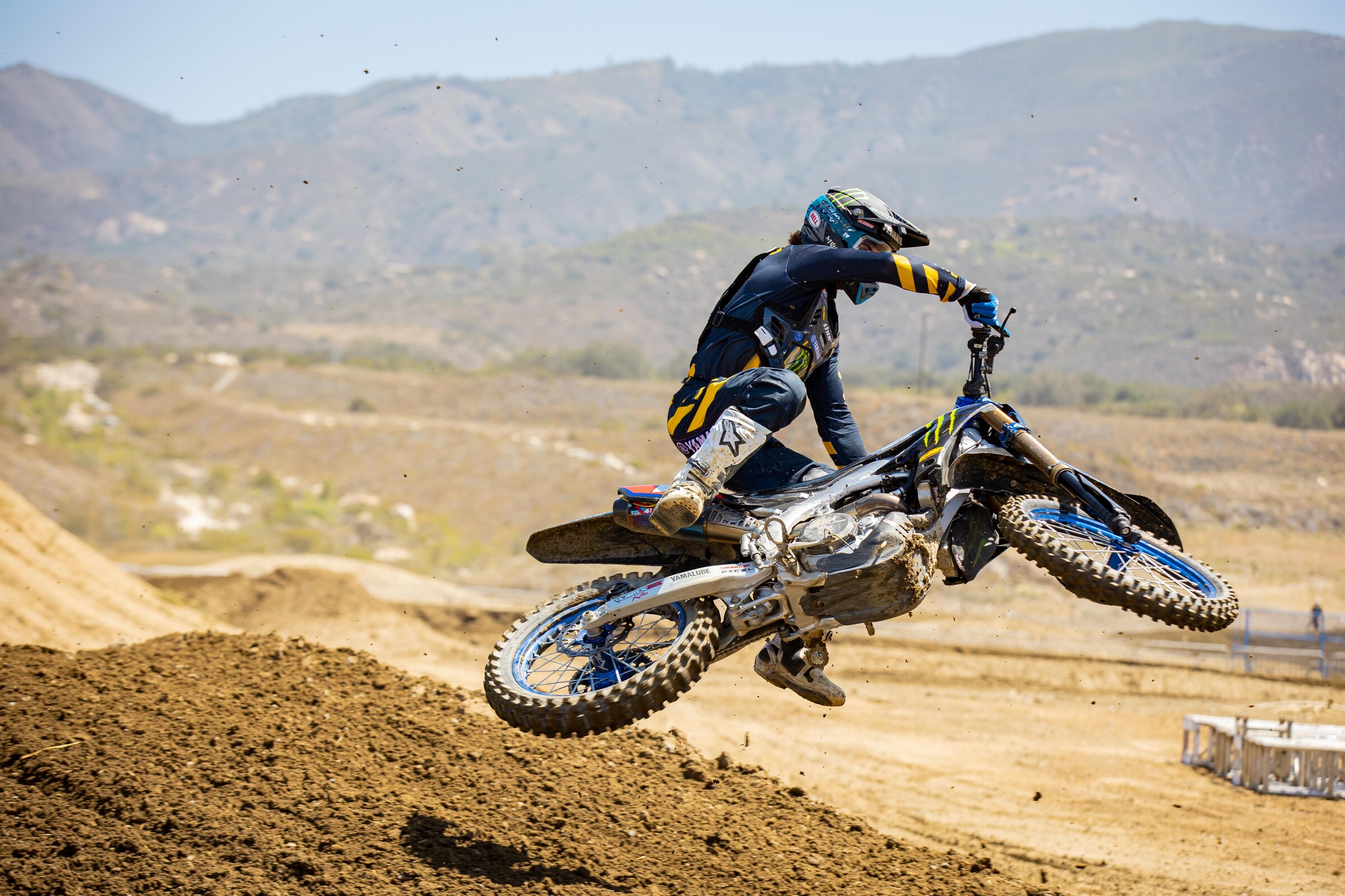 Dylan Ferrandis suffered a small crash on Tuesday that damaged his thumb.