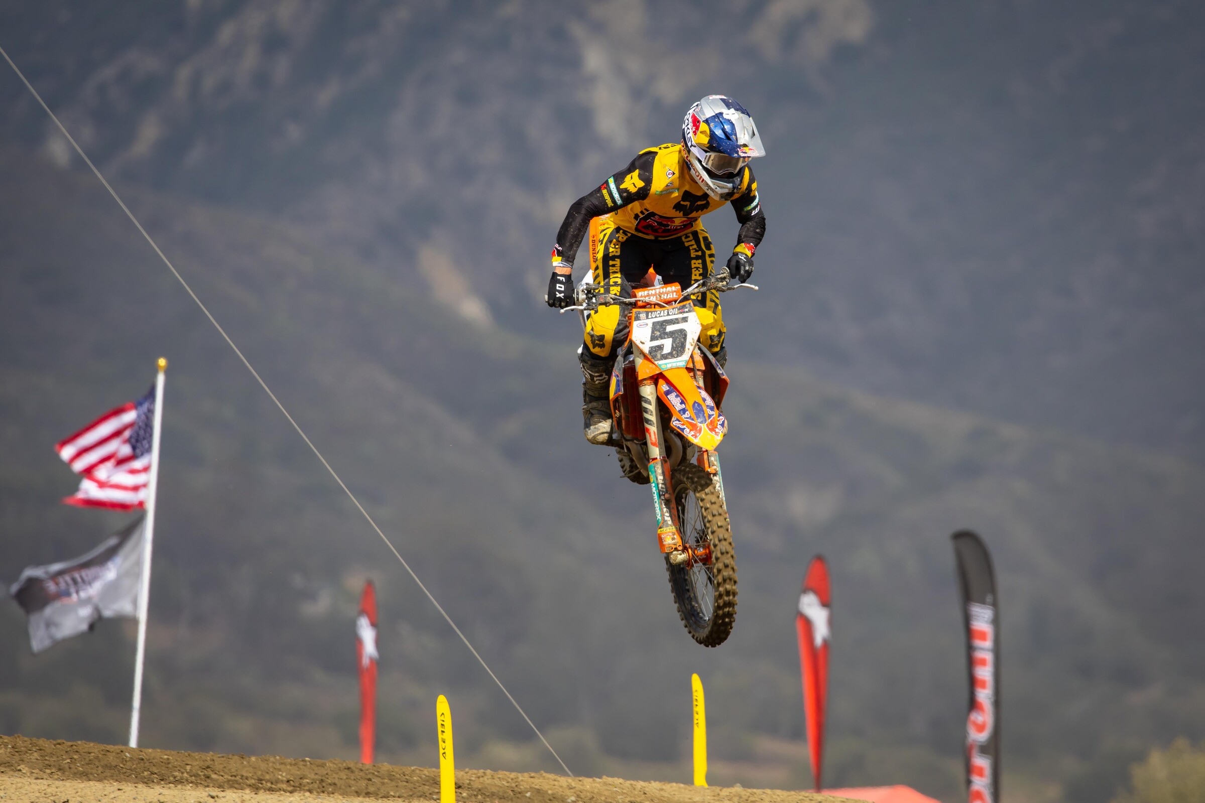 Ryan Dungey went 5-5 for fifth in his return to racing after a five year hiatus.