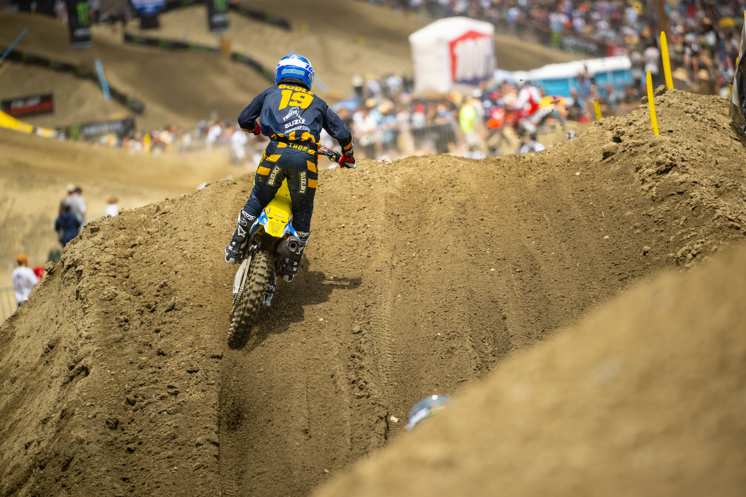 Team rider Justin Bogle at Fox Raceway 1 National.