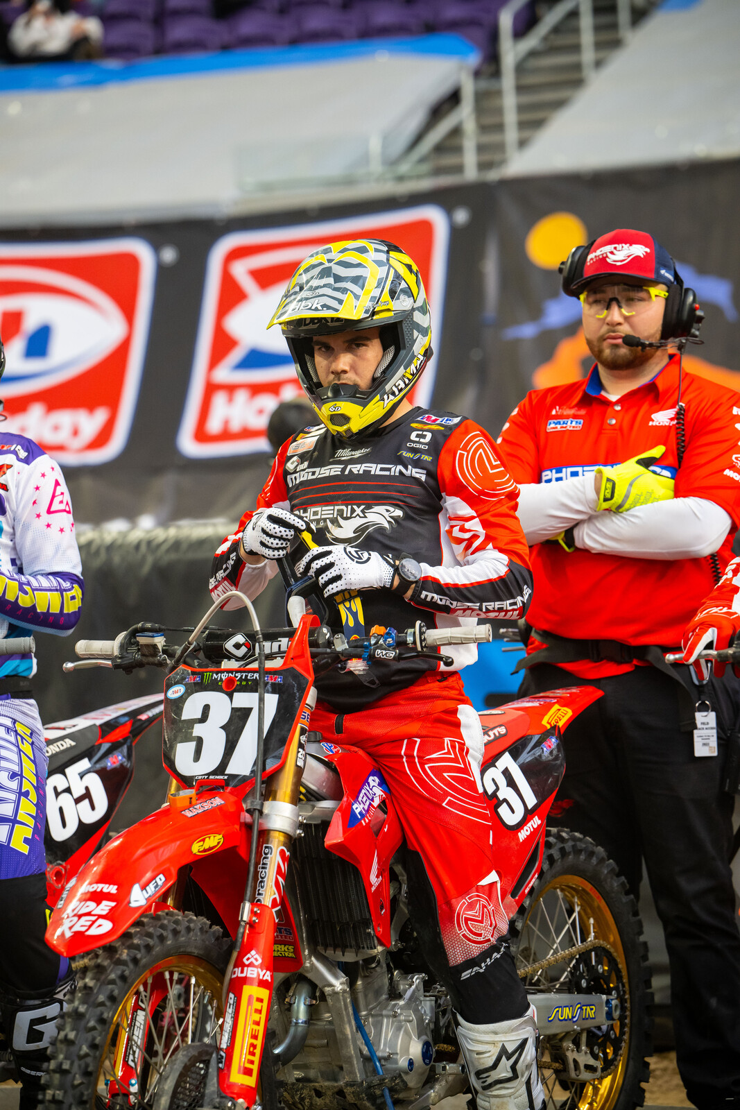 Coty is eager to run the #37 hopefully at the last round of Pro Motocross.