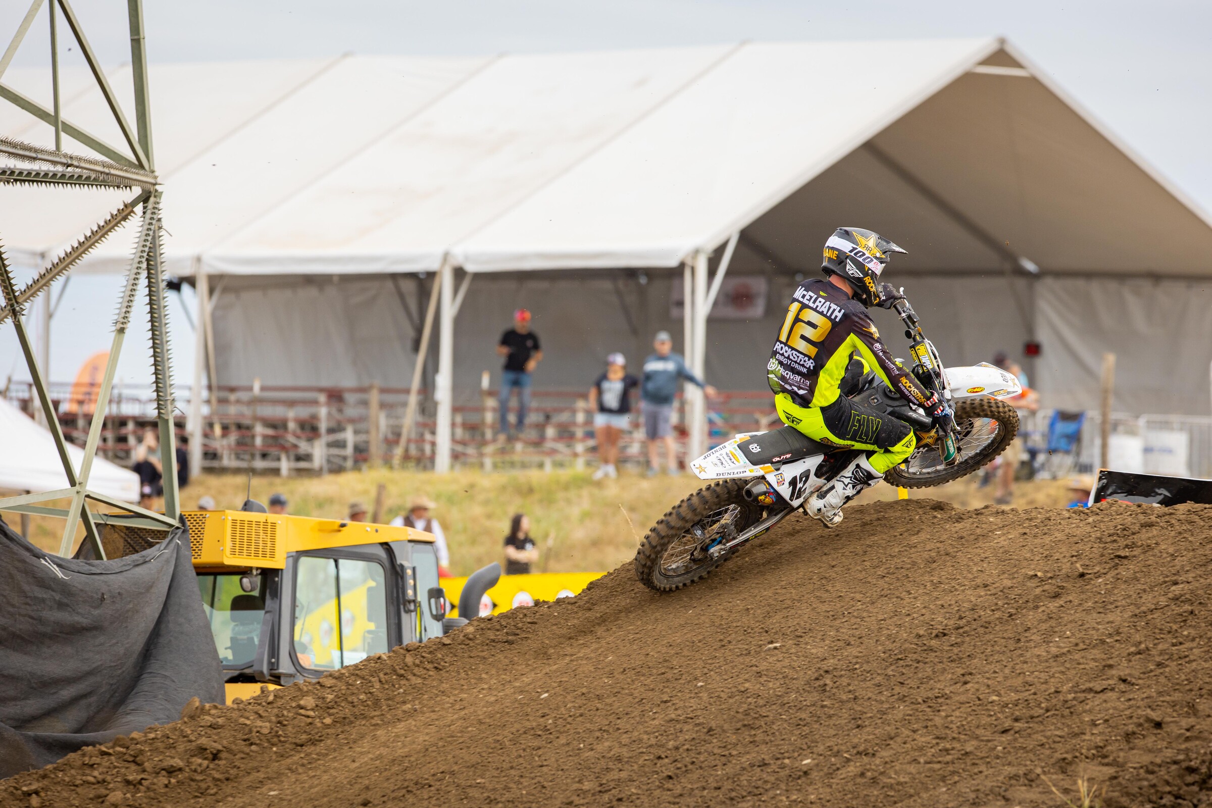 Shane McElrath is filling in at Rockstar Energy Husqvarna Factory Racing after getting injured during supercross.