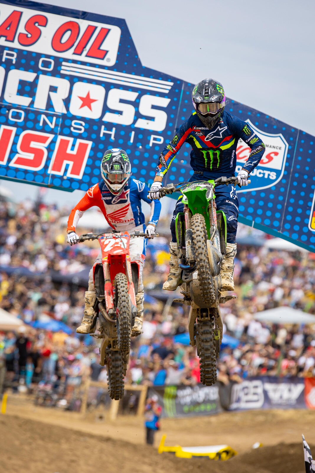Jason Anderson scored his maiden overall win in AMA Motocross at the second round of 2022.