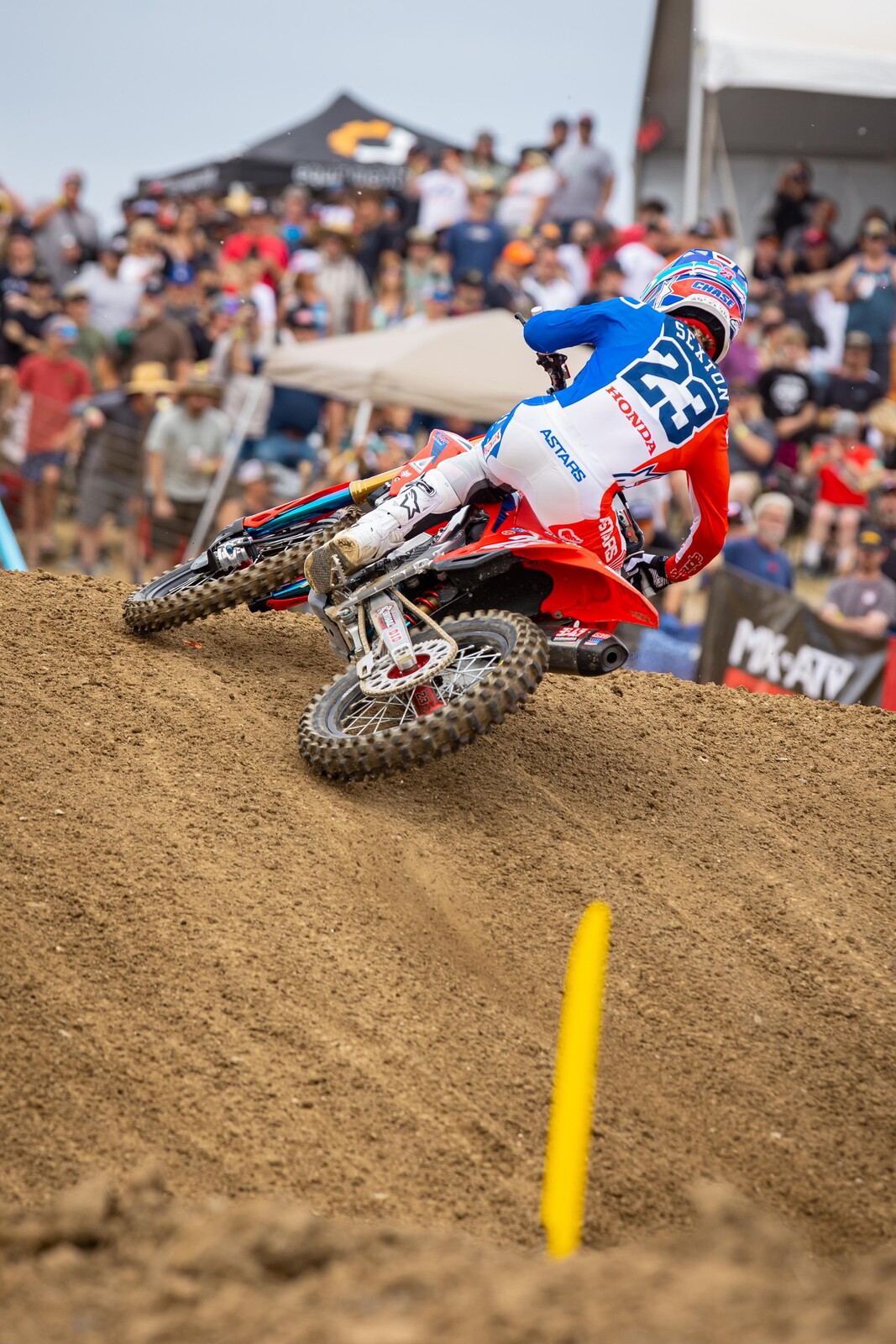 Chase Sexton will have the red plate again at Thunder Valley.