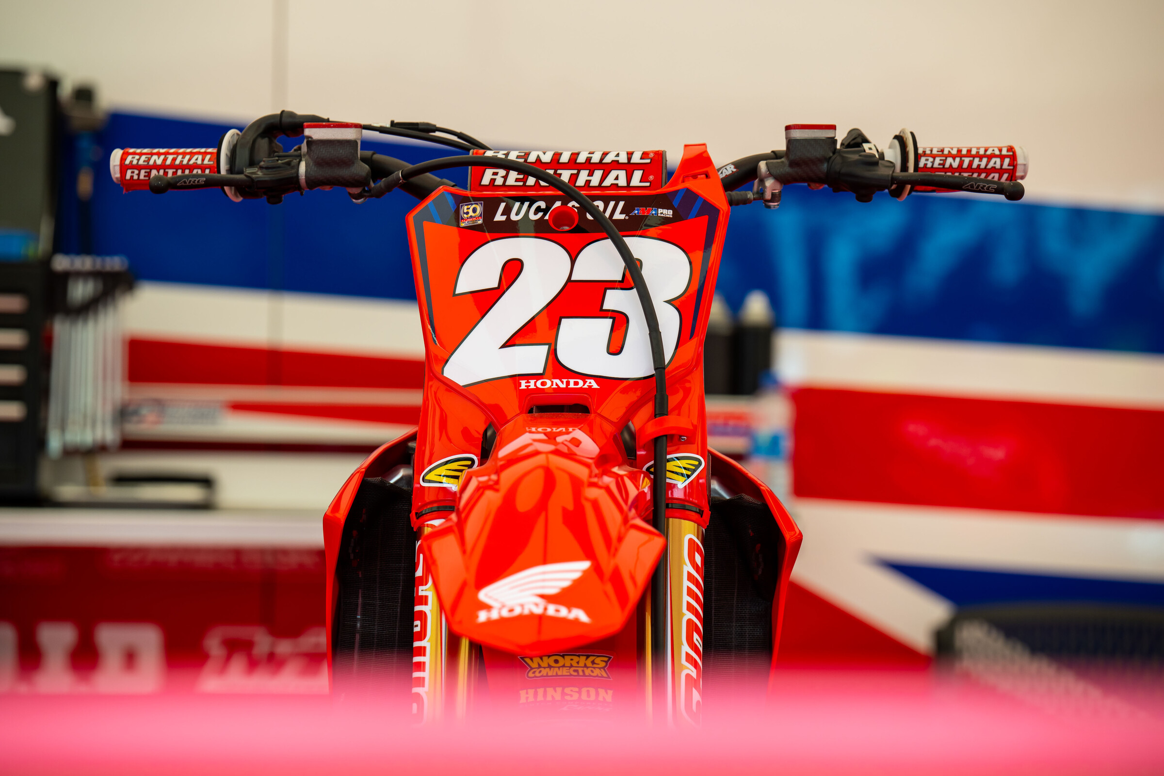 Chase Sexton's Honda CRF450R.